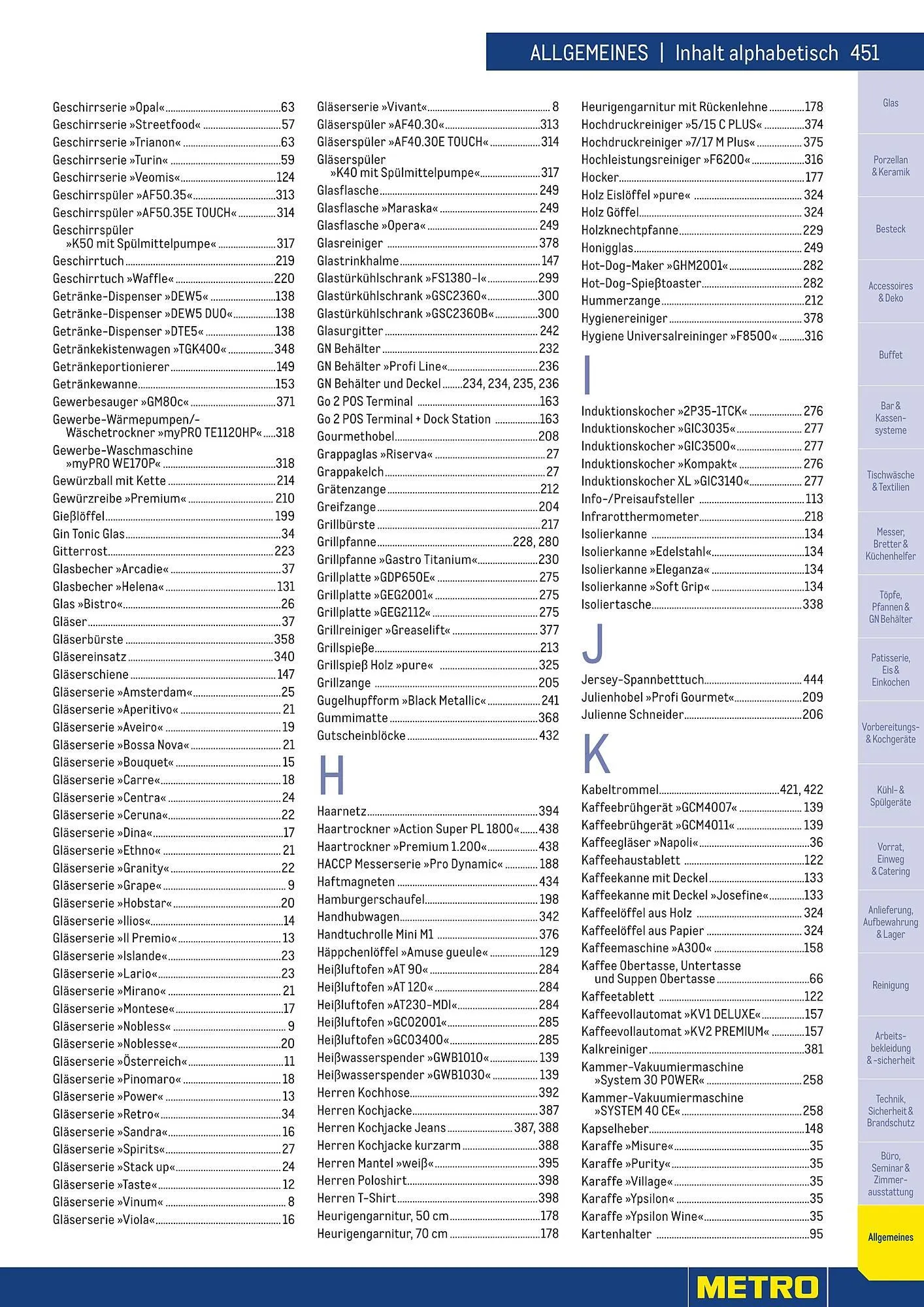 Metro Flugblatt von 25. März bis 31. Dezember 2026 - Flugblätt seite  451