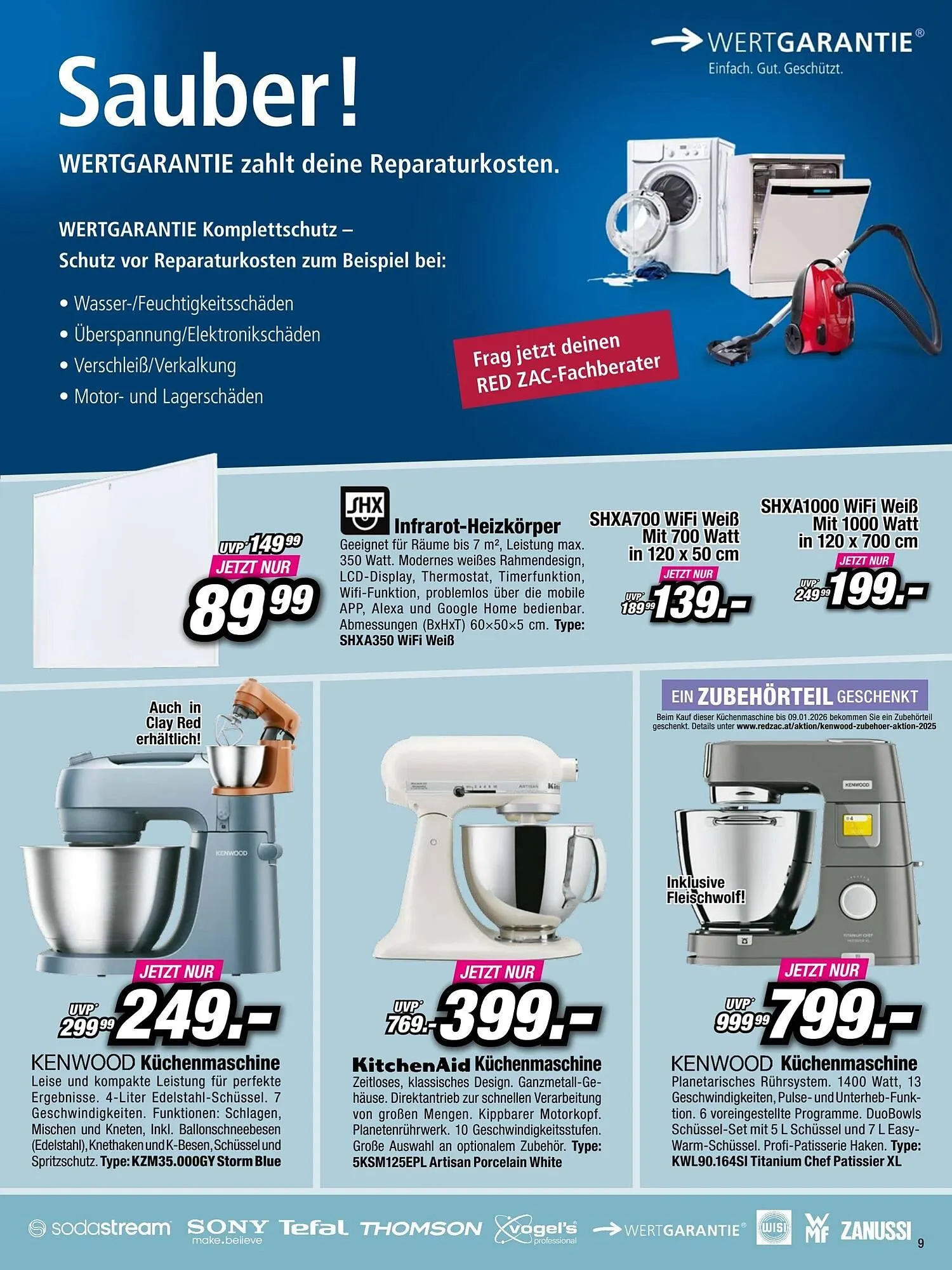 Red Zac Flugblatt von 26. Oktober bis 13. November 2025 - Flugblätt seite 9