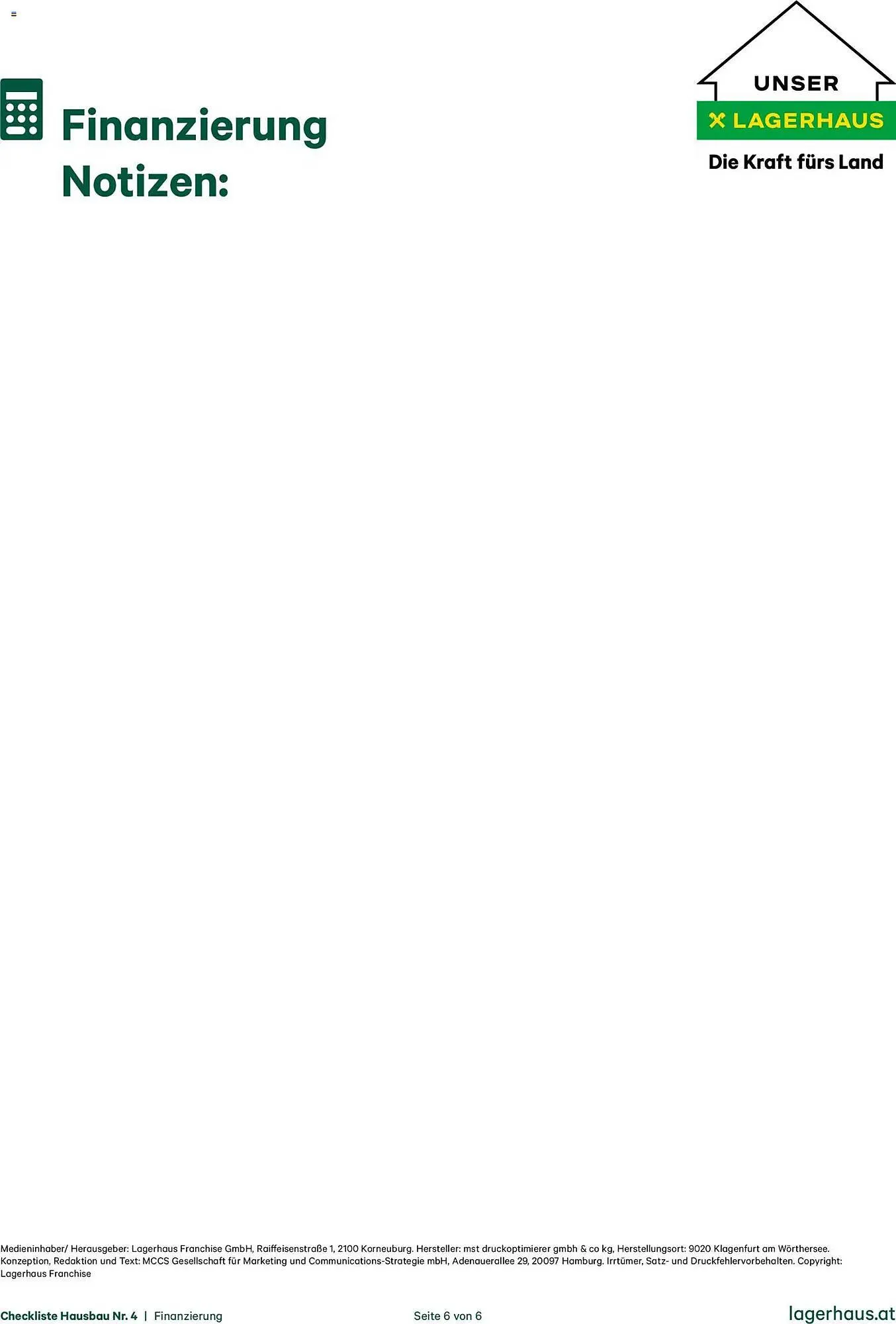 Lagerhaus Flugblatt von 12. November bis 31. Dezember 2025 - Flugblätt seite 6