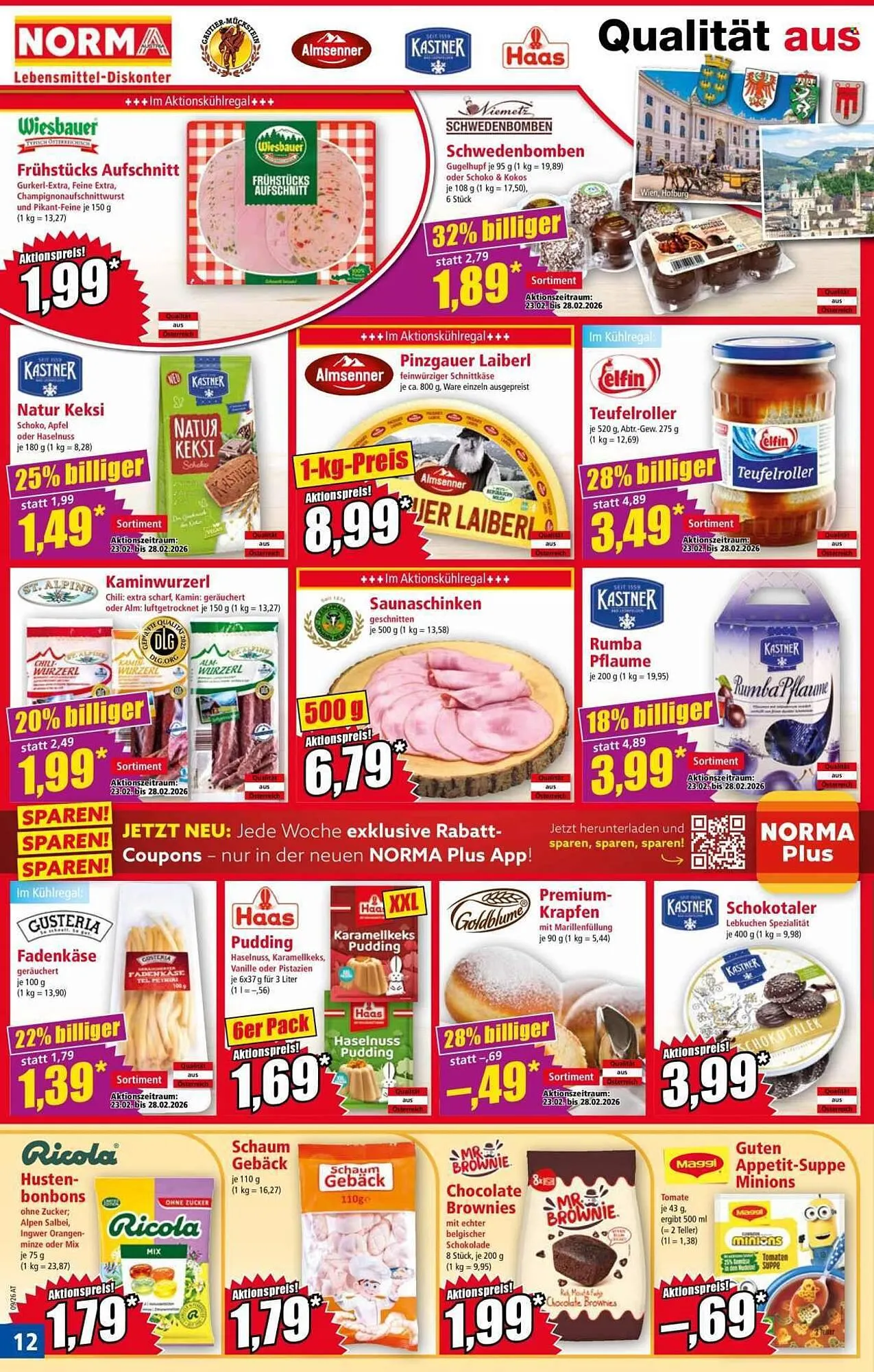 Norma Prospekt von 23. Februar bis 28. Februar 2026 - Flugblätt seite 12