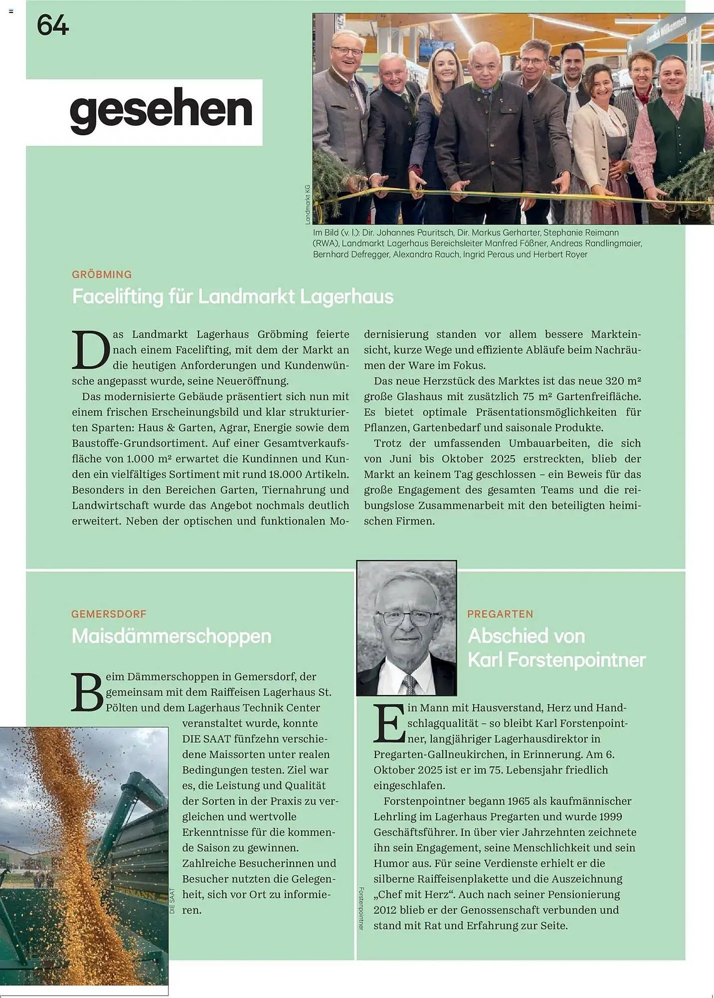 Lagerhaus Flugblatt von 1. Dezember bis 31. Dezember 2025 - Flugblätt seite  64