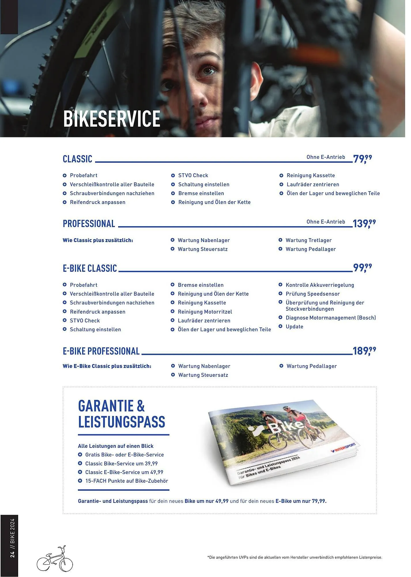 Intersport Flugblatt von 8. April bis 24. April 2024 - Flugblätt seite  24