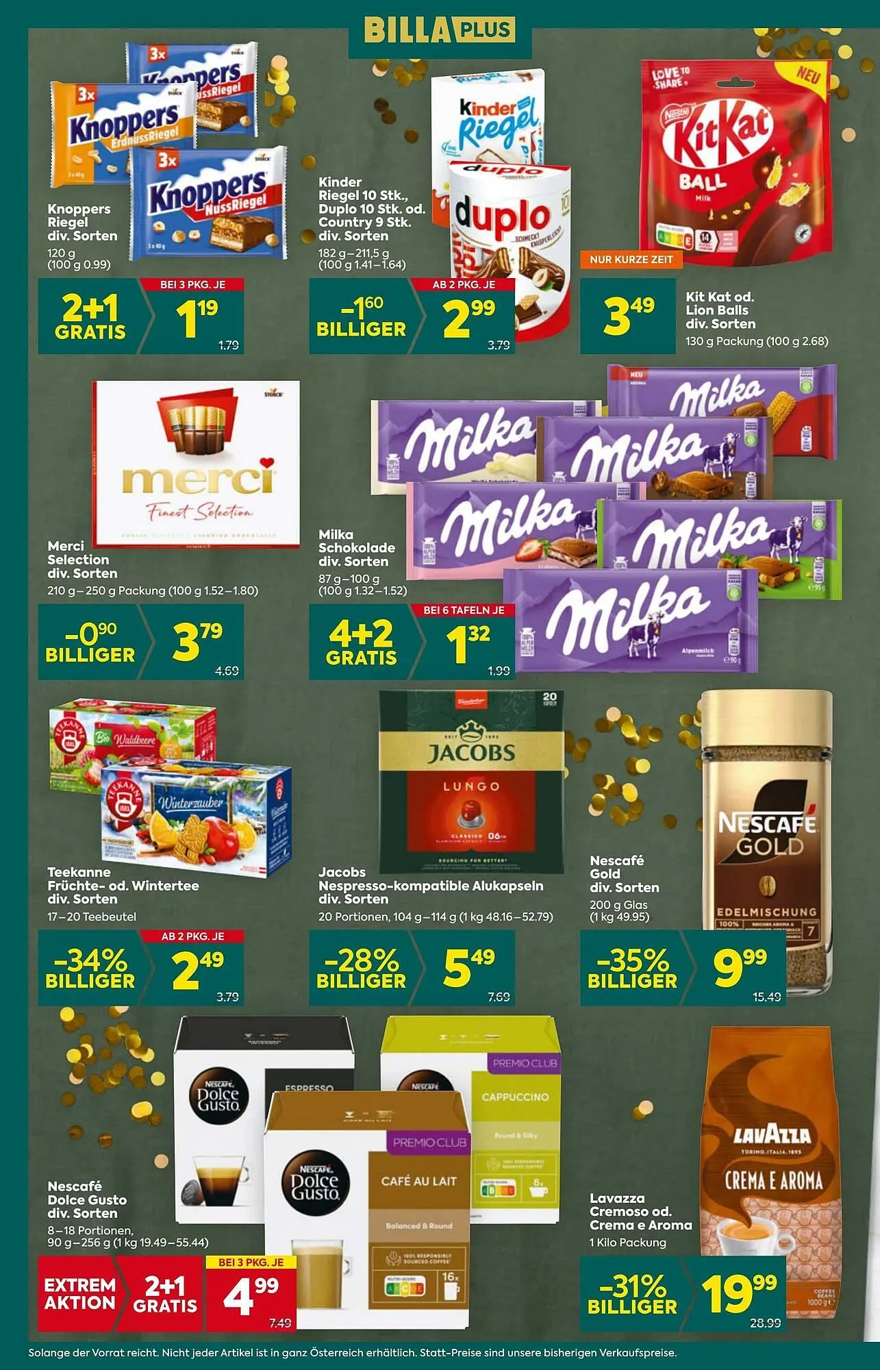 Billa Flugblatt von 27. Dezember bis 31. Dezember 2025 - Flugblätt seite  18