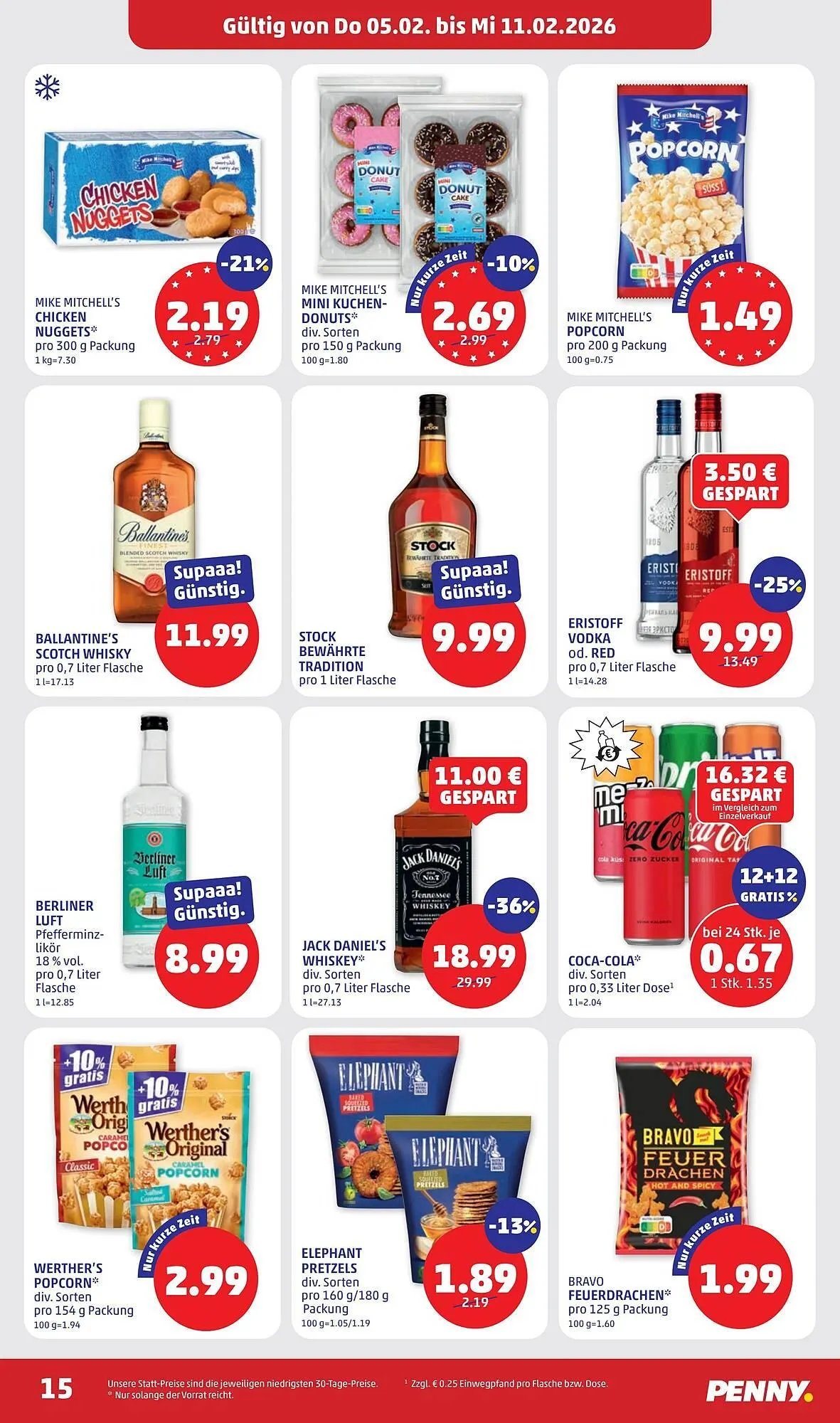 PENNY Flugblatt von 5. Februar bis 11. Februar 2026 - Flugblätt seite  15