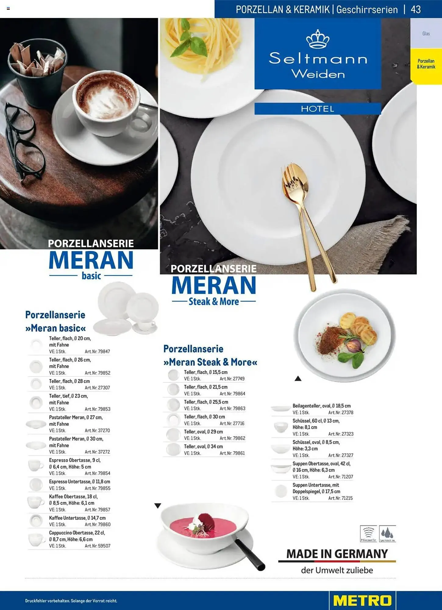 Metro Flugblatt von 2. Dezember bis 31. Dezember 2025 - Flugblätt seite  43