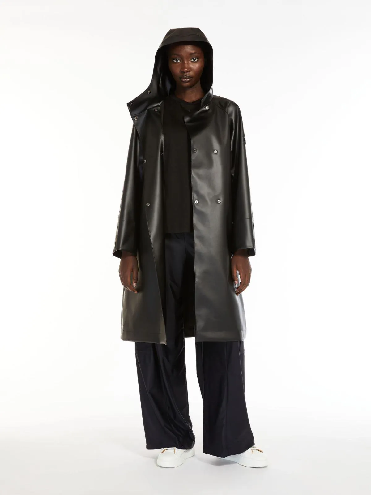 Parka aus gummiertem Funktionsstoff