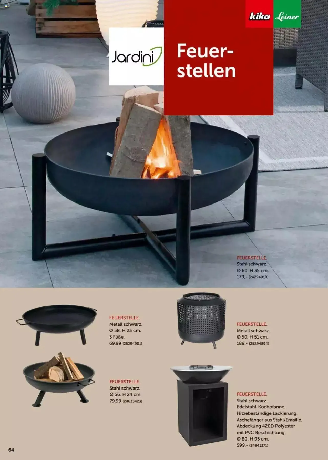 Leiner Garten Katalog 2024 von 4. März bis 30. September 2024 - Flugblätt seite  64