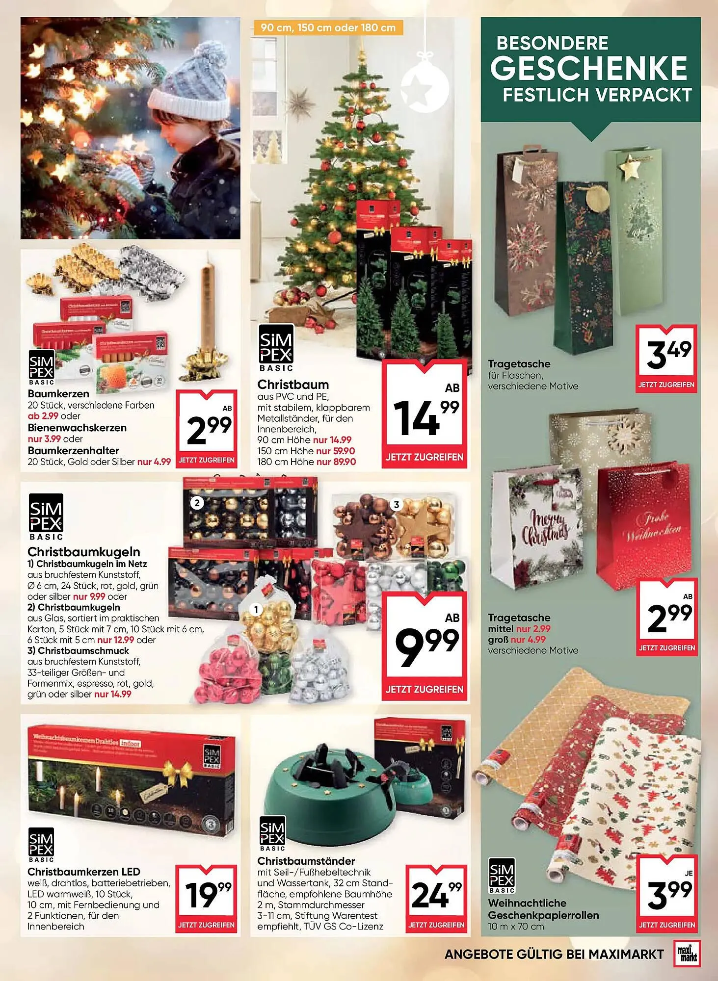Maximarkt Flugblatt von 4. Dezember bis 10. Dezember 2025 - Flugblätt seite  21