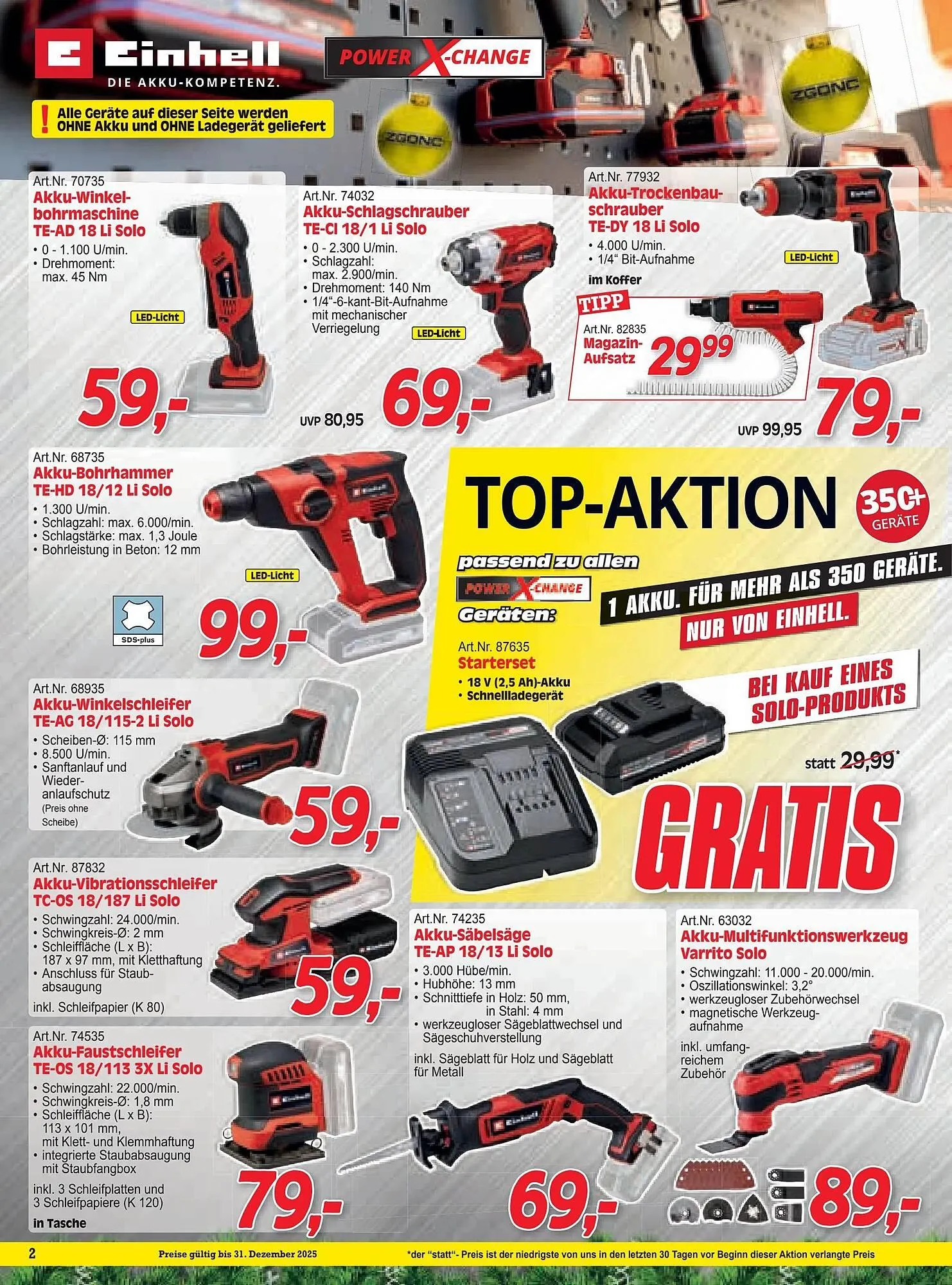 Zgonc Flugblatt von 15. Dezember bis 31. Dezember 2025 - Flugblätt seite 2