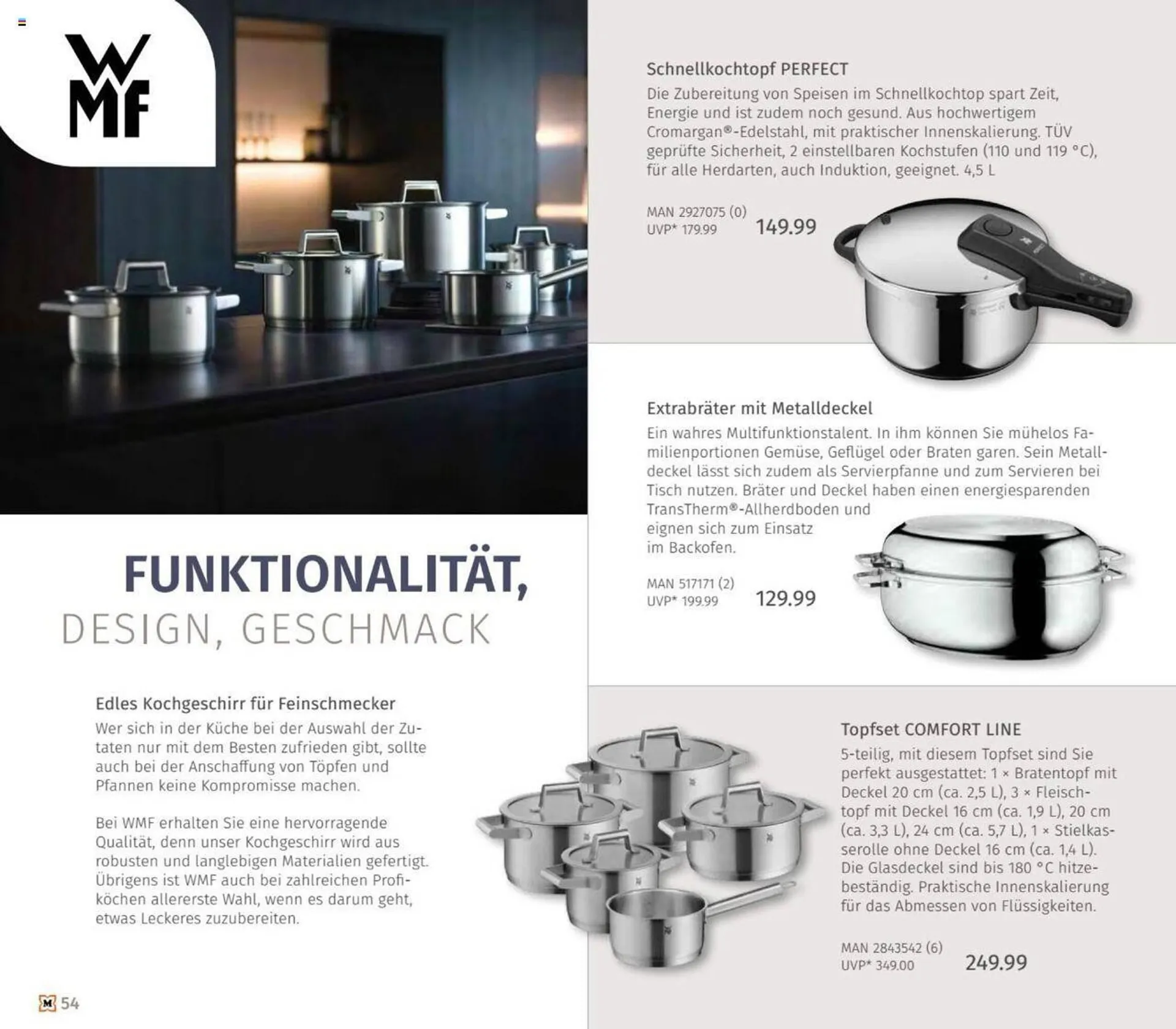 Müller Flugblatt von 1. Oktober bis 31. Dezember 2024 - Flugblätt seite  54