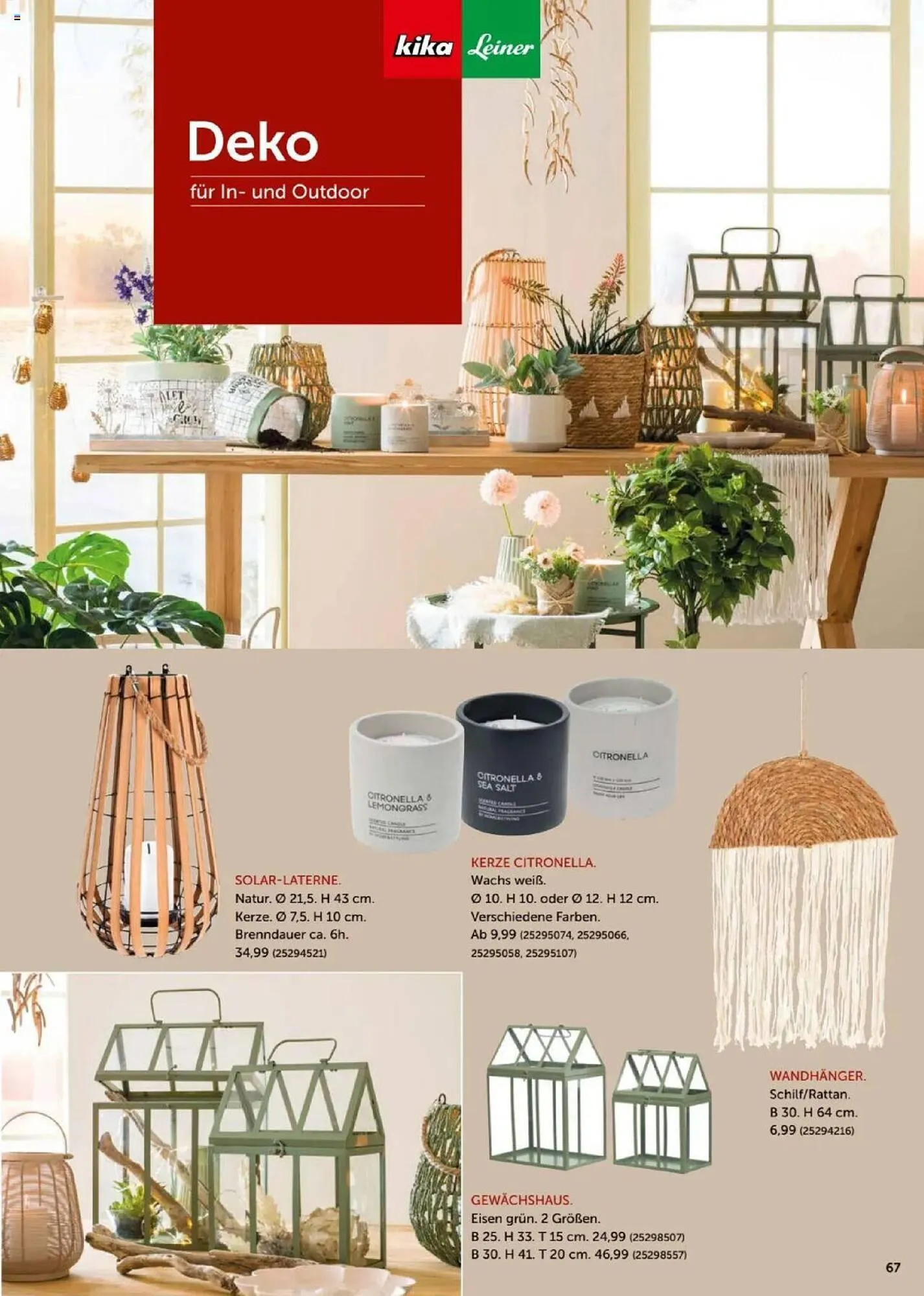 kika Flugblatt von 4. März bis 30. September 2024 - Flugblätt seite  67