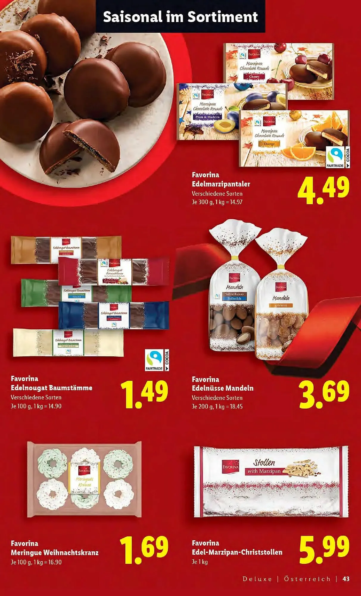 Lidl Flugblatt von 1. November bis 25. Dezember 2025 - Flugblätt seite 43