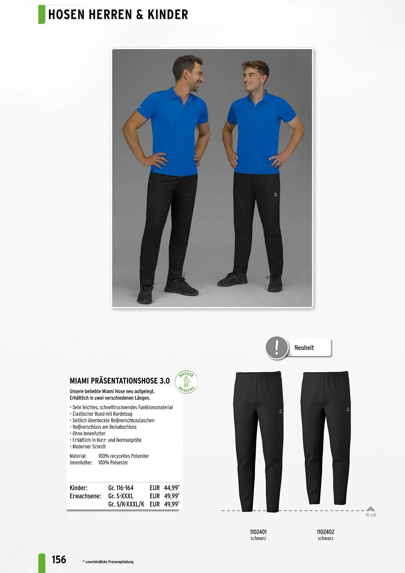 ERIMA Flugblatt von 2. Jänner bis 31. Dezember 2024 - Flugblätt seite 156