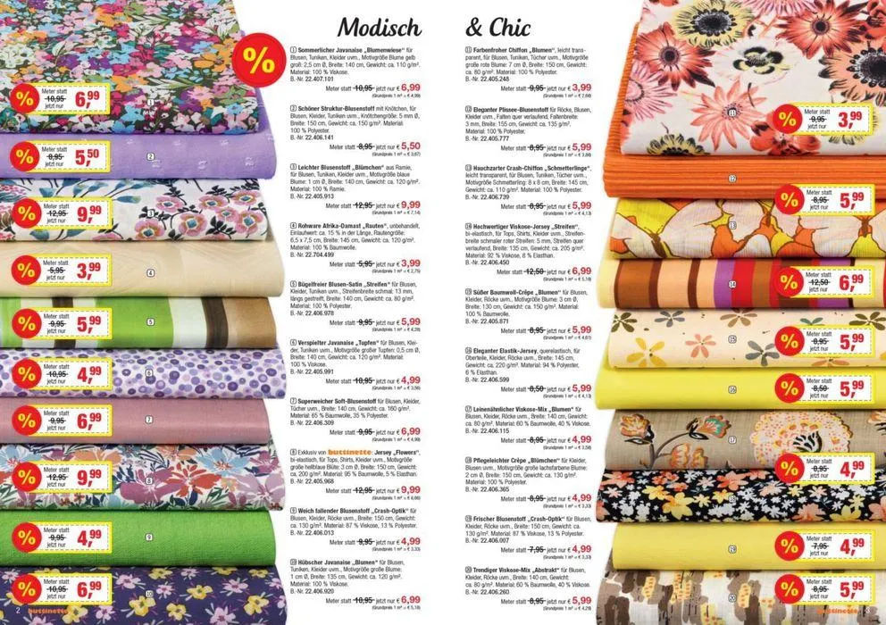 Buttinette katalog von 12. Juli bis 26. Juli 2024 - Flugblätt seite  9