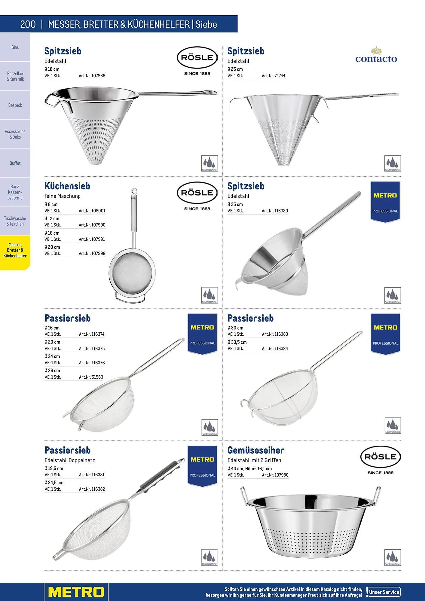 Metro Flugblatt von 25. März bis 31. Dezember 2026 - Flugblätt seite  200