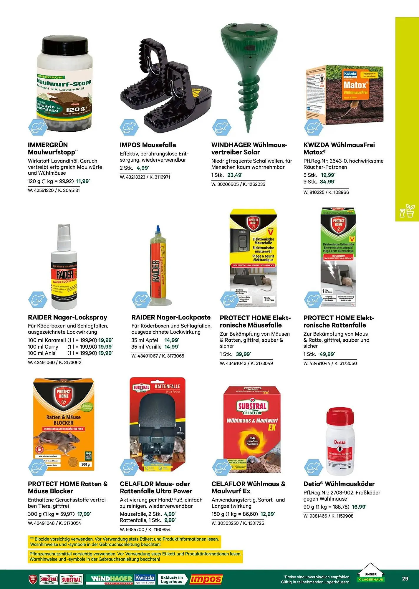 Lagerhaus Flugblatt von 22. Februar bis 31. Mai 2026 - Flugblätt seite  29