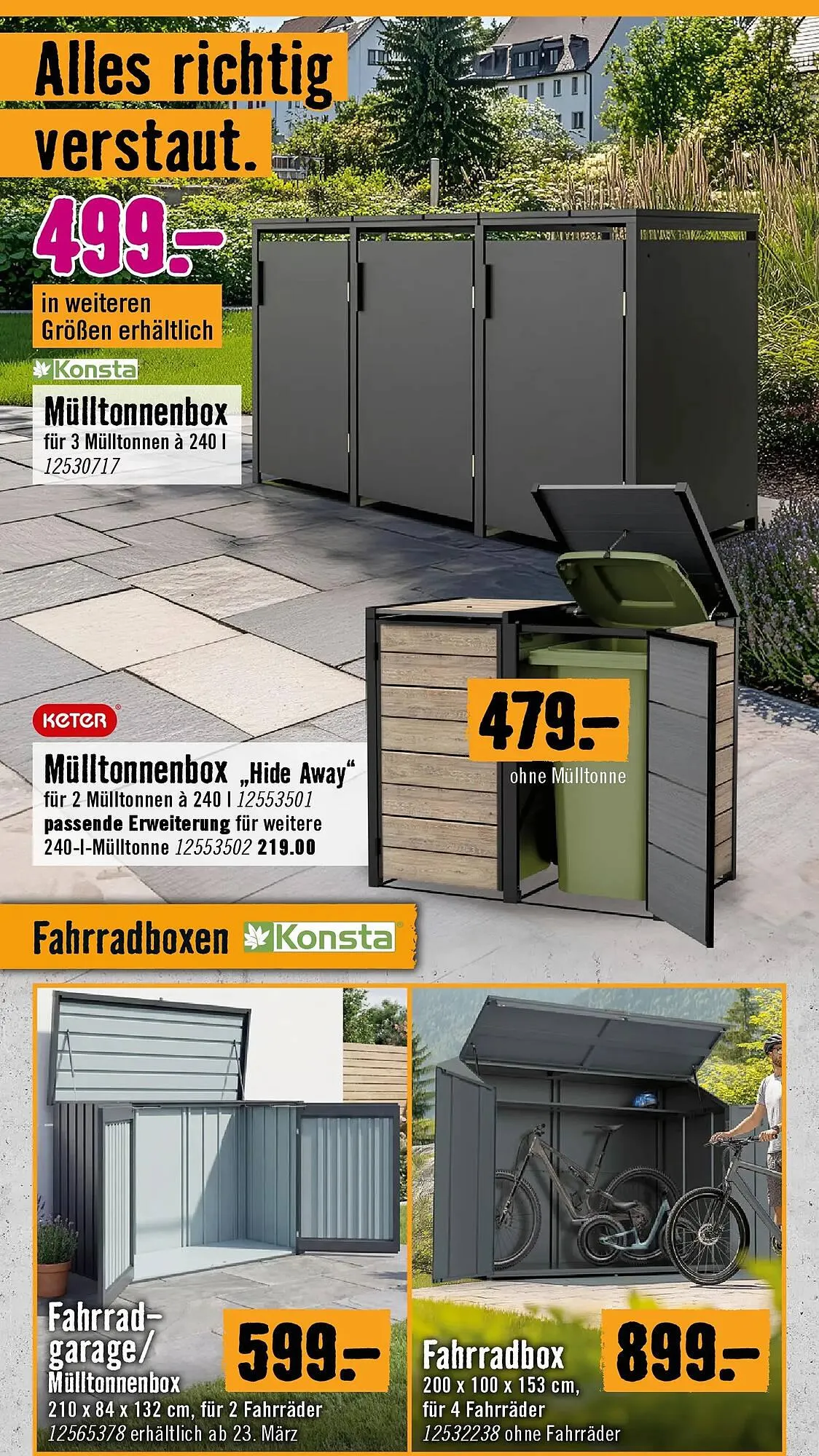 Hornbach Flugblatt von 18. März bis 16. April 2026 - Flugblätt seite  38