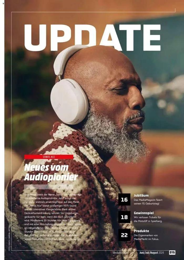 Magazin Juni/Juli/August 2024 von 7. Juni bis 31. August 2024 - Flugblätt seite  15