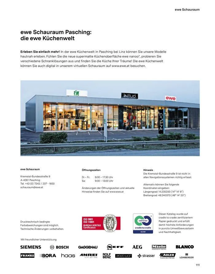 ewe Katalog von 26. März bis 31. Dezember 2024 - Flugblätt seite  111