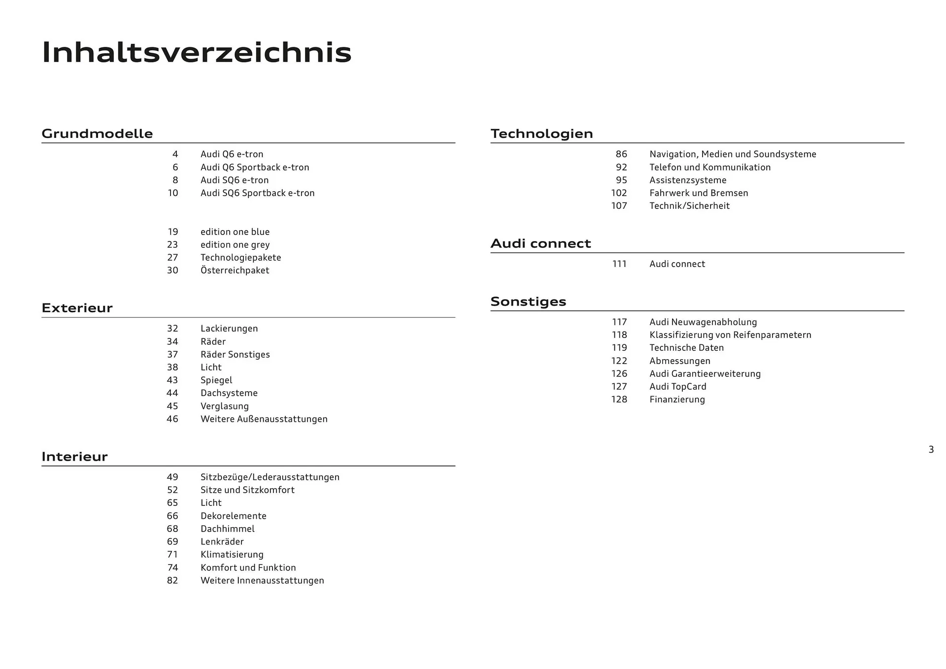 Audi Flugblatt von 20. November bis 22. Juli 2026 - Flugblätt seite  3
