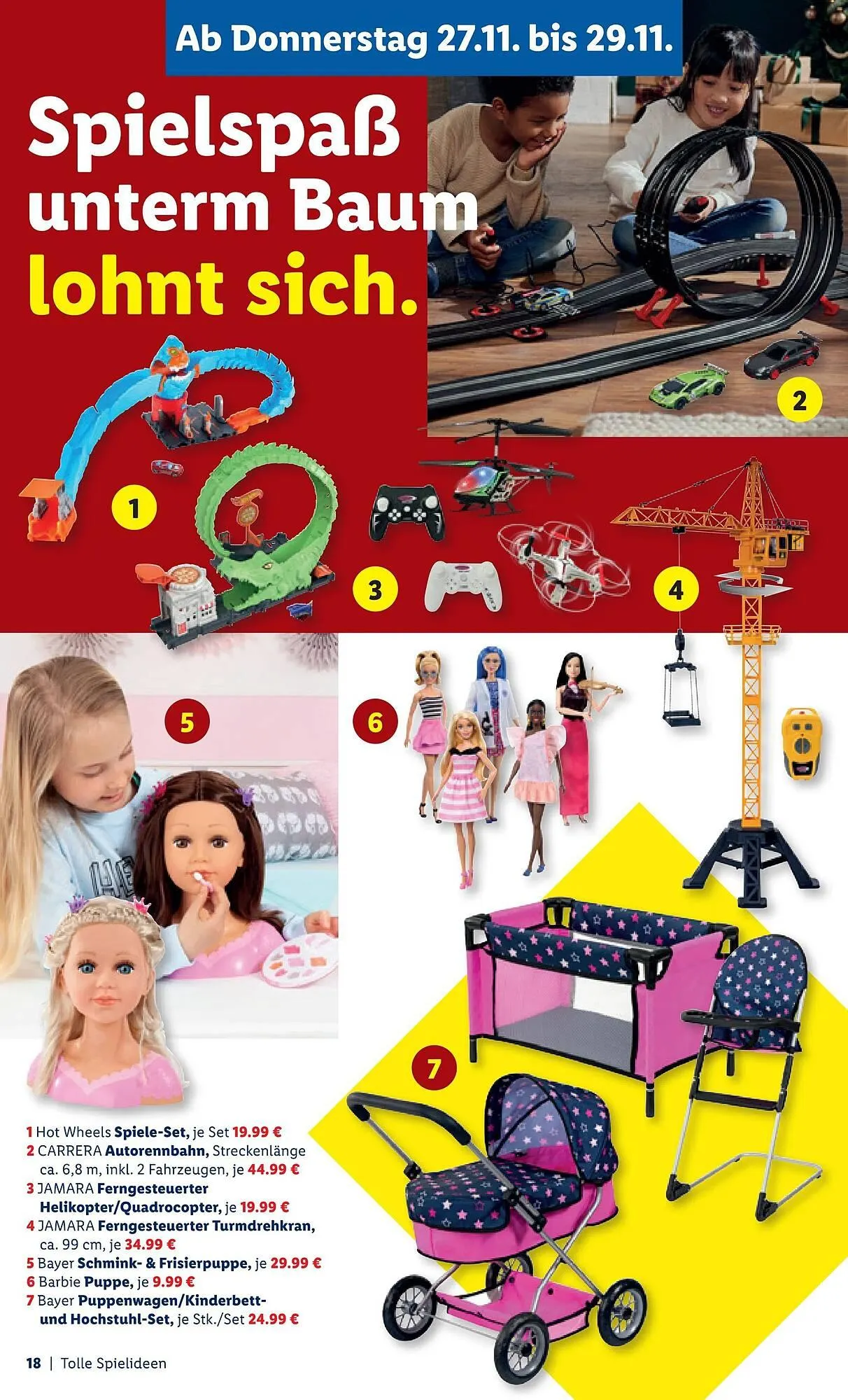 Lidl Flugblatt von 26. Oktober bis 21. Dezember 2025 - Flugblätt seite  18