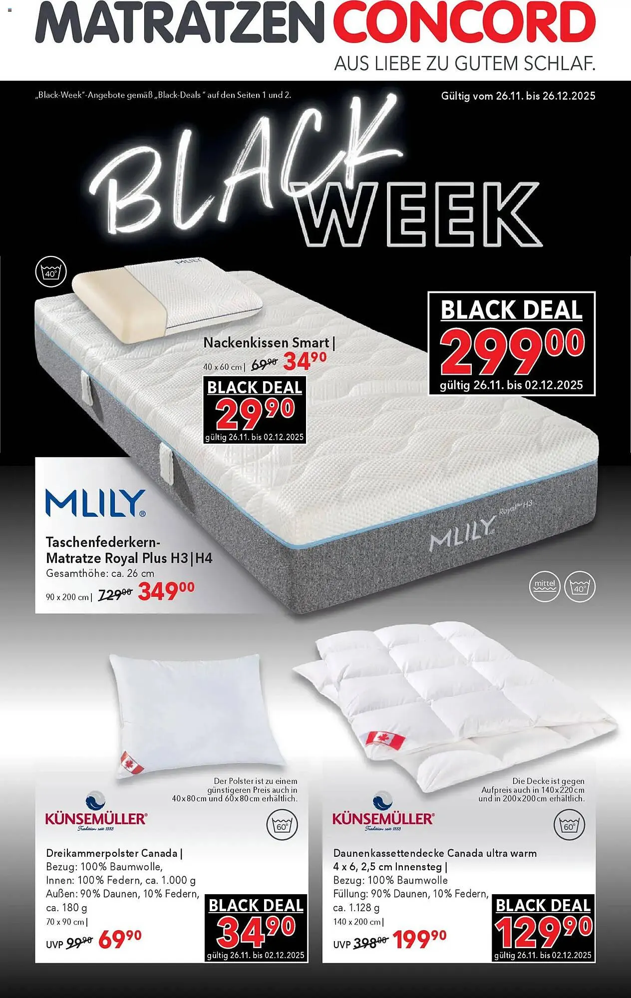 Matratzen Concord Prospekt - 1
