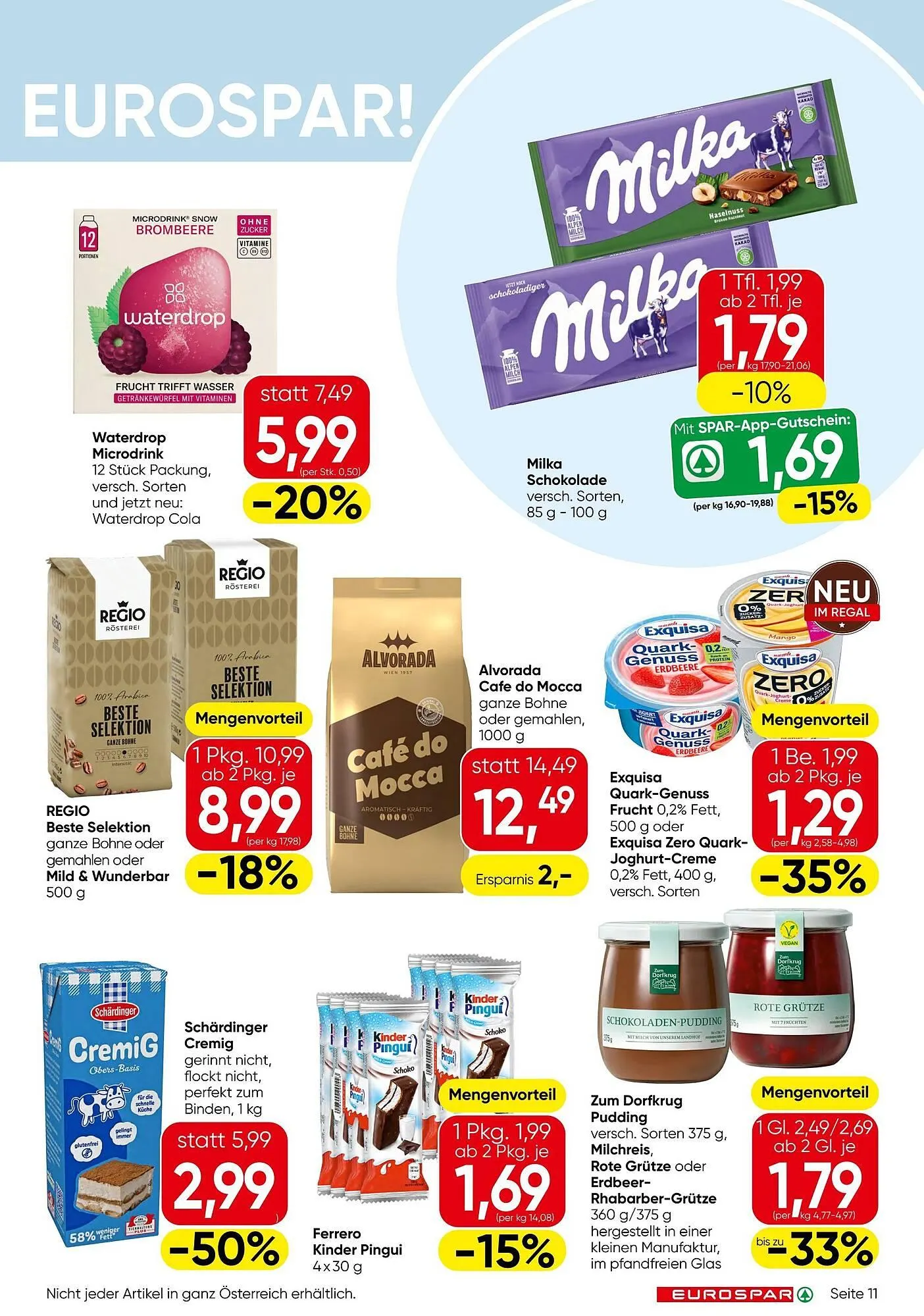 Eurospar Flugblatt von 9. April bis 22. April 2026 - Flugblätt seite  11