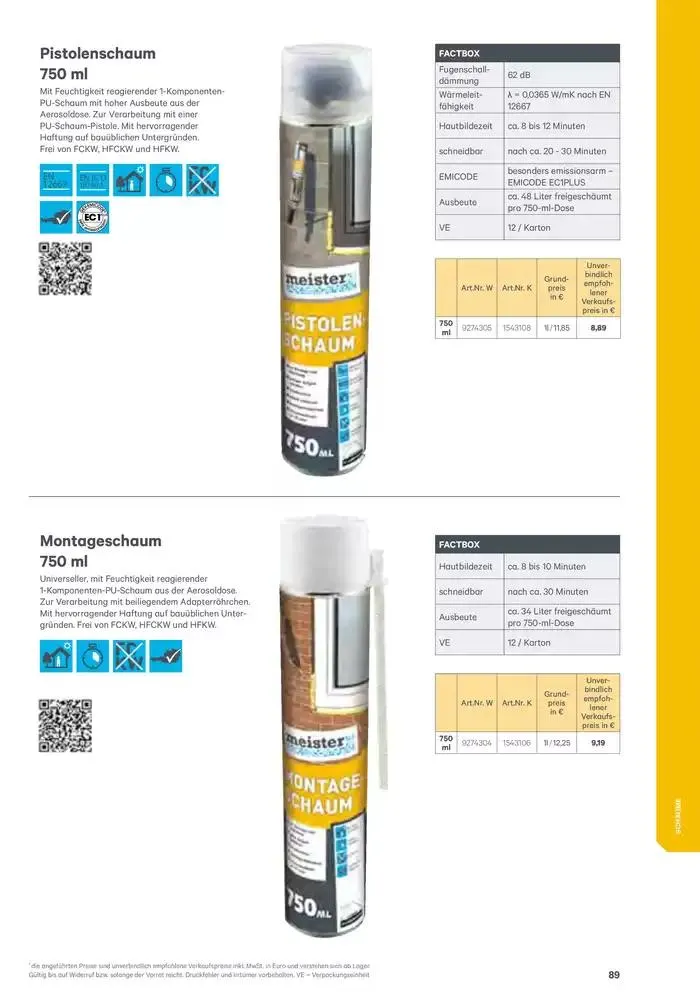 Exklusive Schnäppchen von 9. Jänner bis 16. Jänner 2025 - Flugblätt seite 89