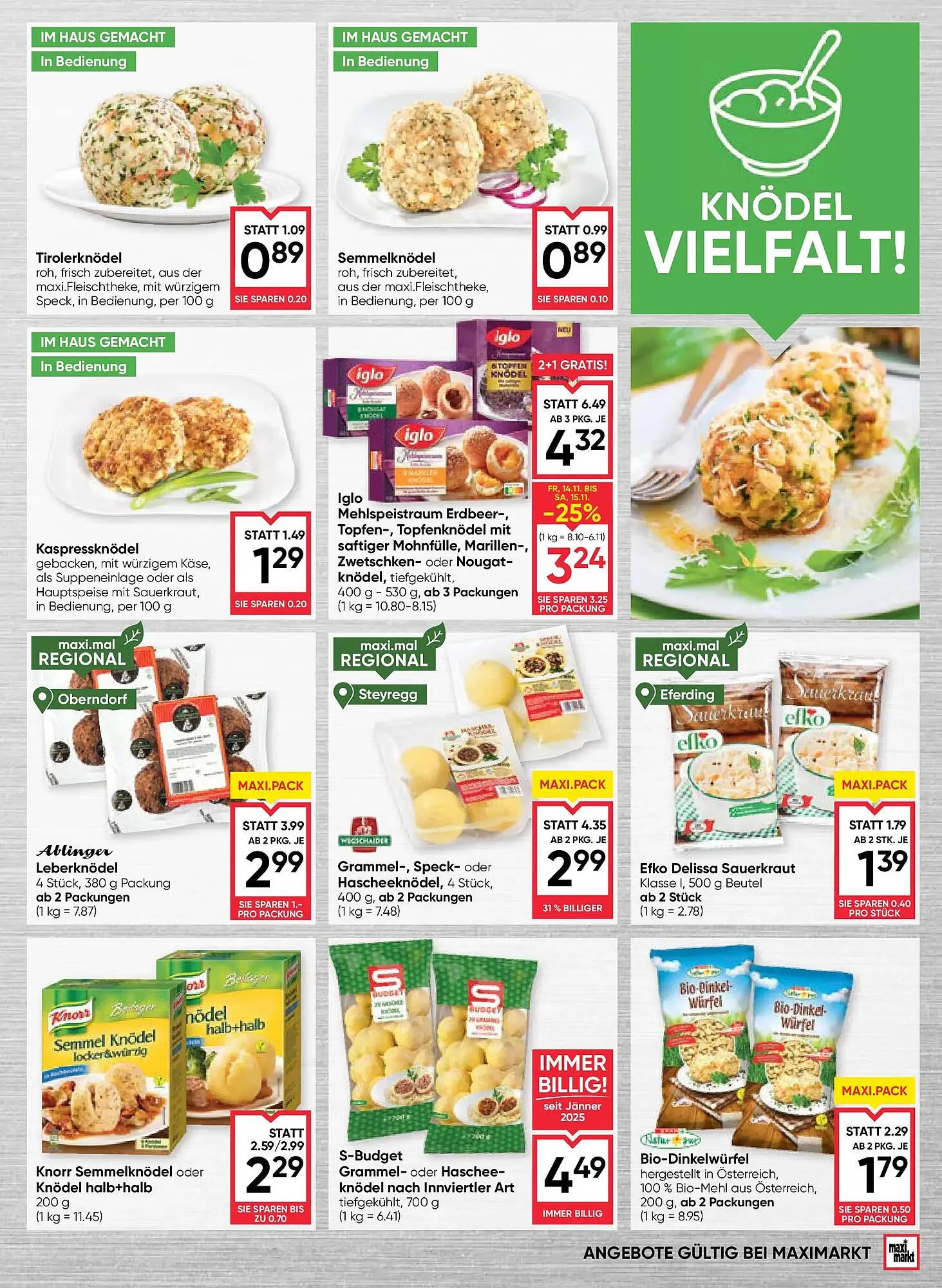 Maximarkt Flugblatt von 13. November bis 19. November 2025 - Flugblätt seite 7