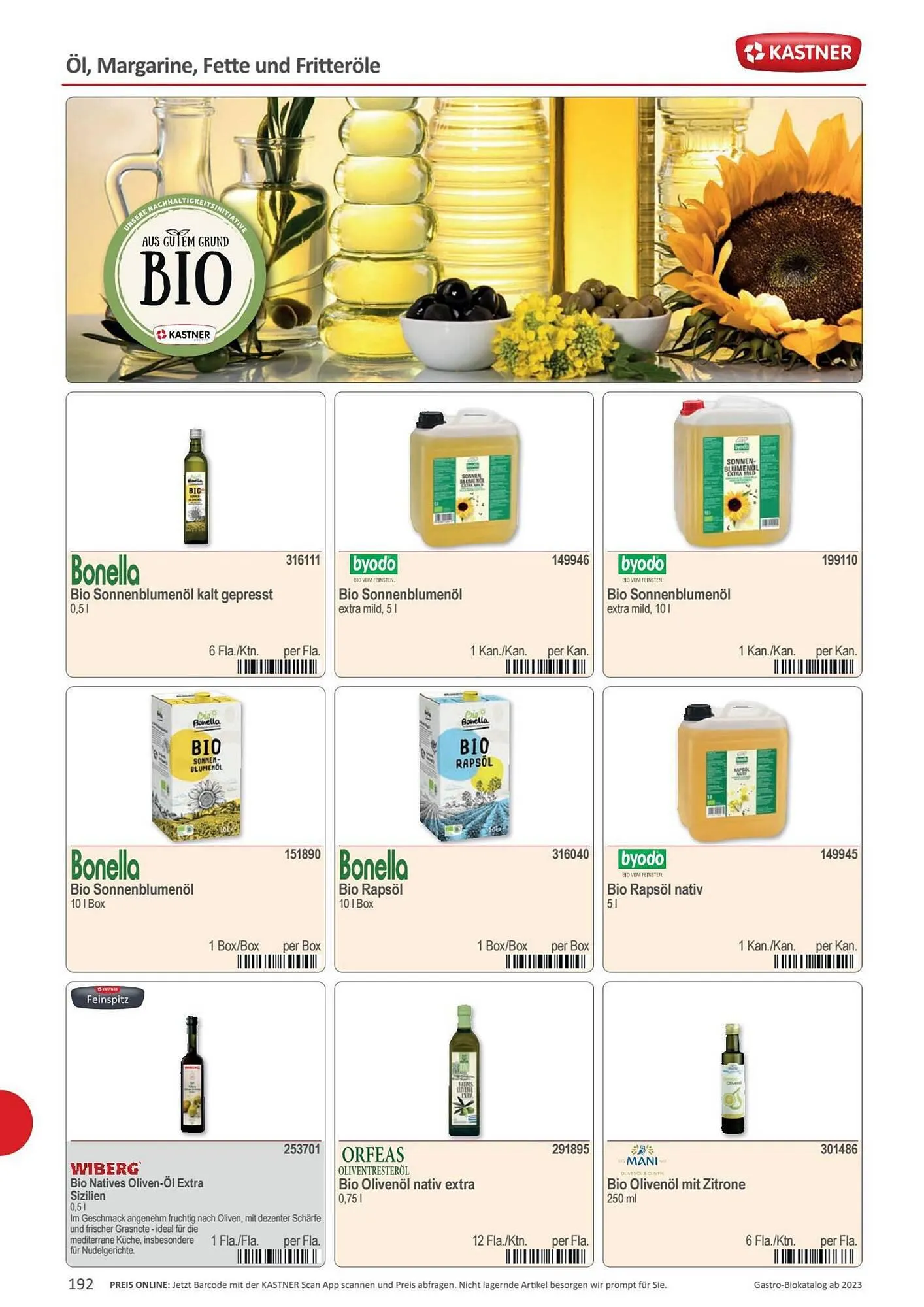 Kastner Flugblatt von 15. September bis 30. Dezember 2023 - Flugblätt seite 194