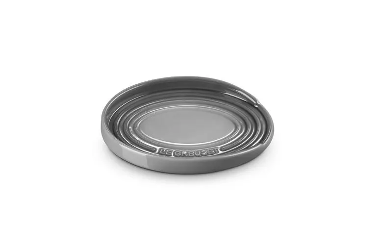 Ovale Löffelablage aus Steinzeug