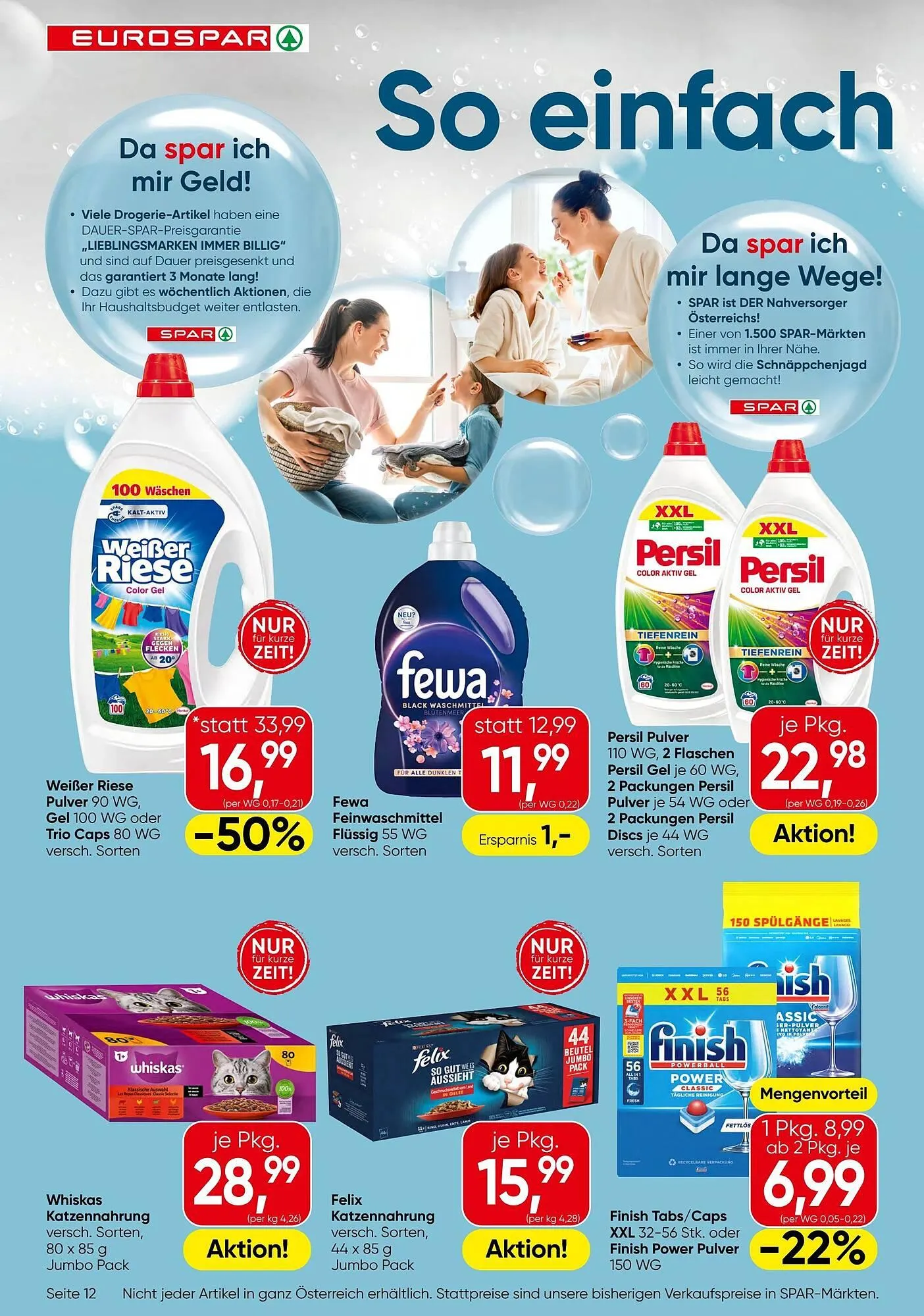 Eurospar Flugblatt von 15. Jänner bis 29. Jänner 2026 - Flugblätt seite  12