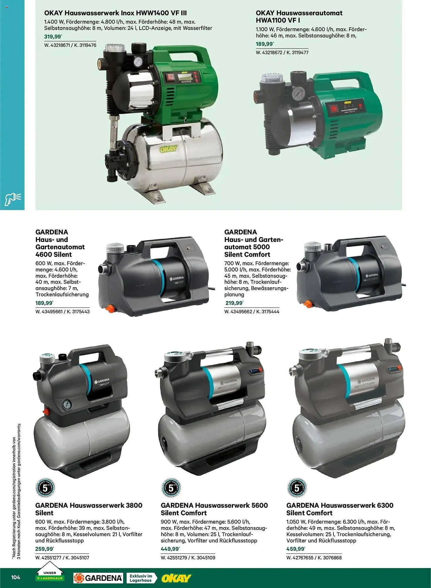 Lagerhaus Flugblatt von 22. Februar bis 31. Mai 2026 - Flugblätt seite 104