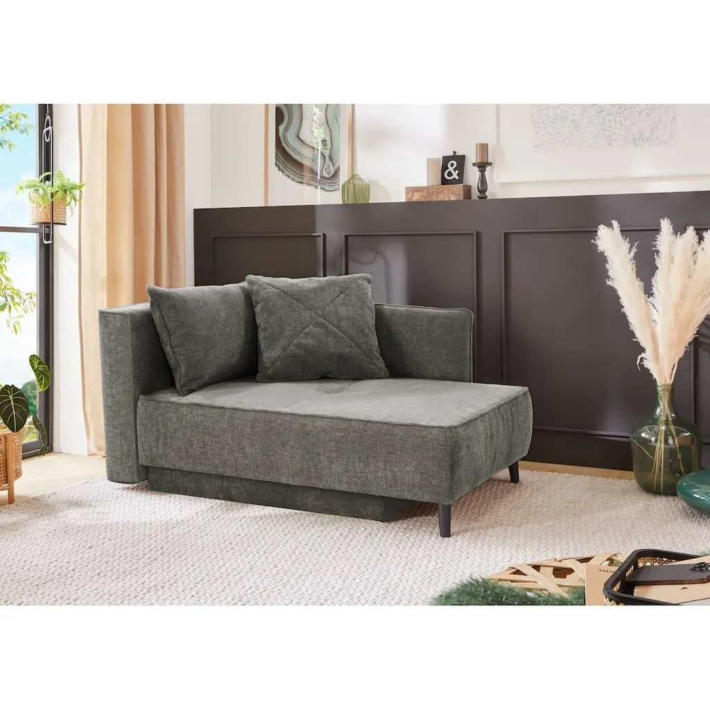 Jockenhöfer Gruppe Recamiere »Rex« mit Bettfunktion und Bettkasten, Federkernpolsterung