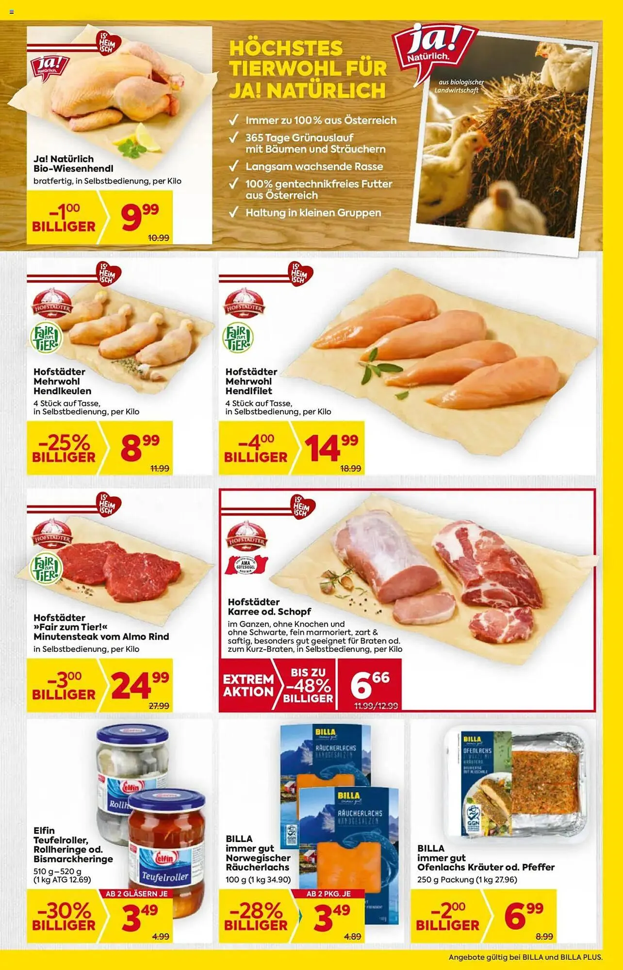 Billa Flugblatt von 30. Jänner bis 5. Februar 2025 - Flugblätt seite 9