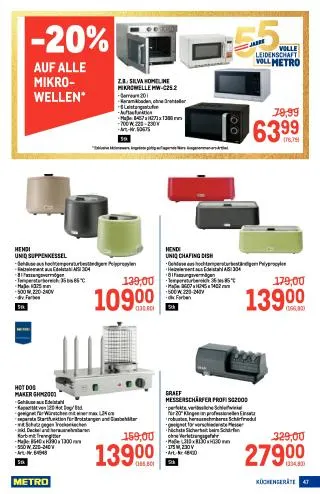 METRO Flugblatt Food - Profi von 9. Juli bis 22. Juli 2026 - Flugblätt seite  47