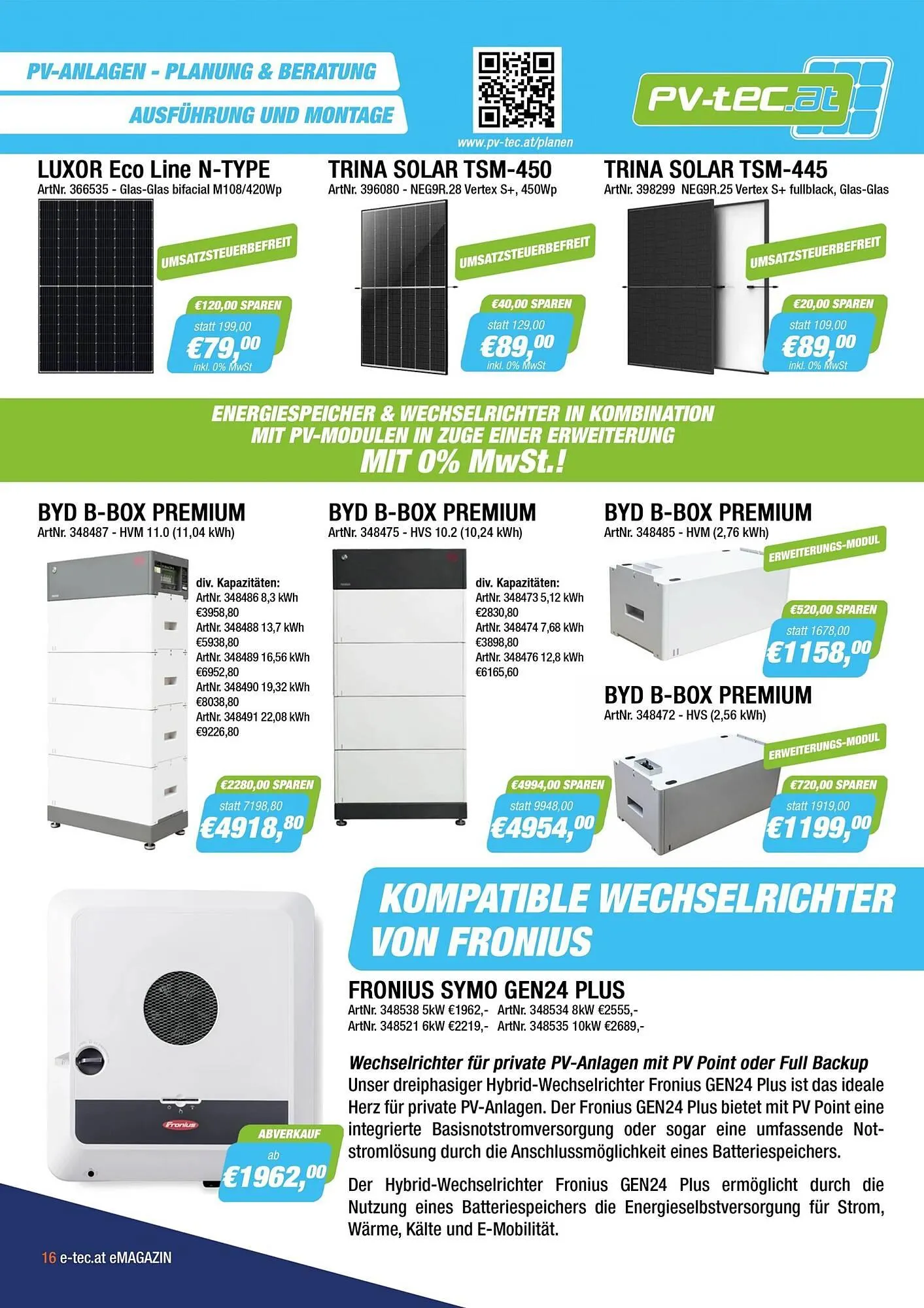 e-tec Flugblatt von 4. Februar bis 1. März 2025 - Flugblätt seite  16