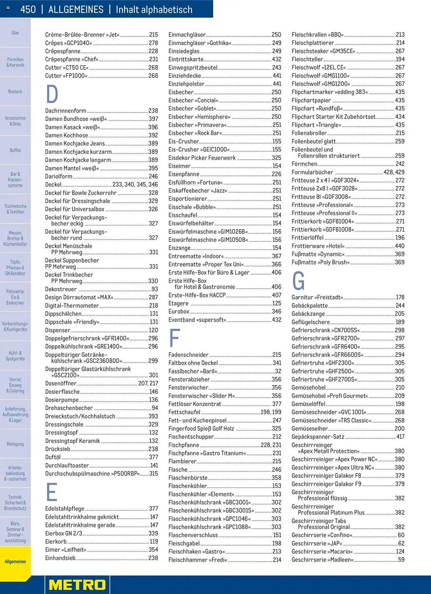 Metro Flugblatt von 2. Dezember bis 31. Dezember 2025 - Flugblätt seite  450