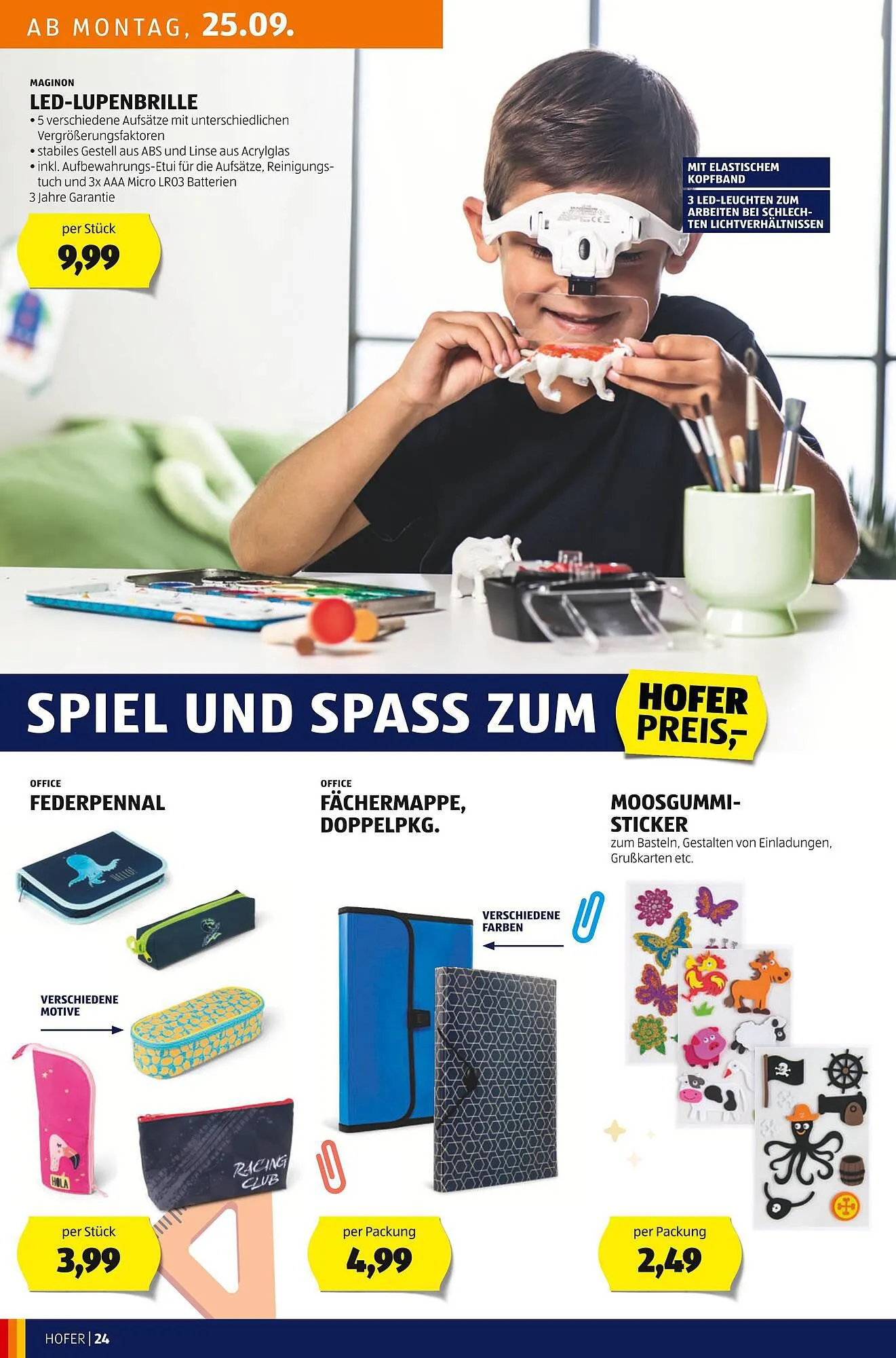 Hofer Flugblatt von 22. September bis 28. September 2023 - Flugblätt seite  26