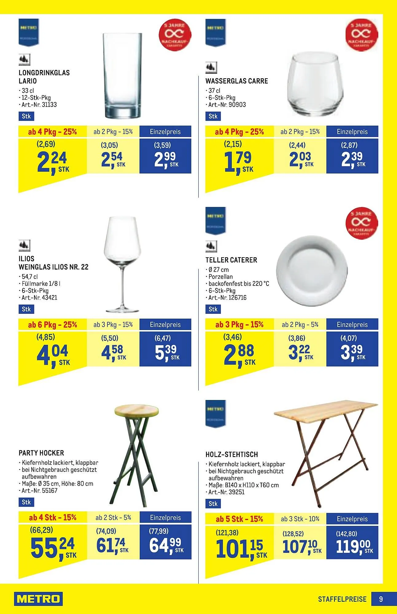 Metro Flugblatt von 11. Dezember bis 7. Jänner 2026 - Flugblätt seite  9