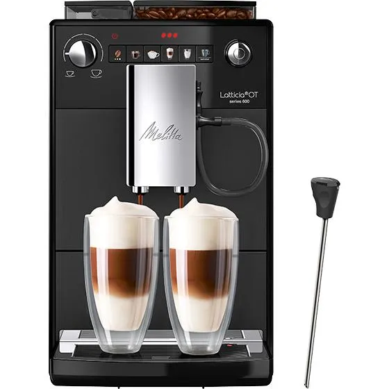 Latticia® OT mit Milchlanze Kaffeevollautomat, matt schwarz