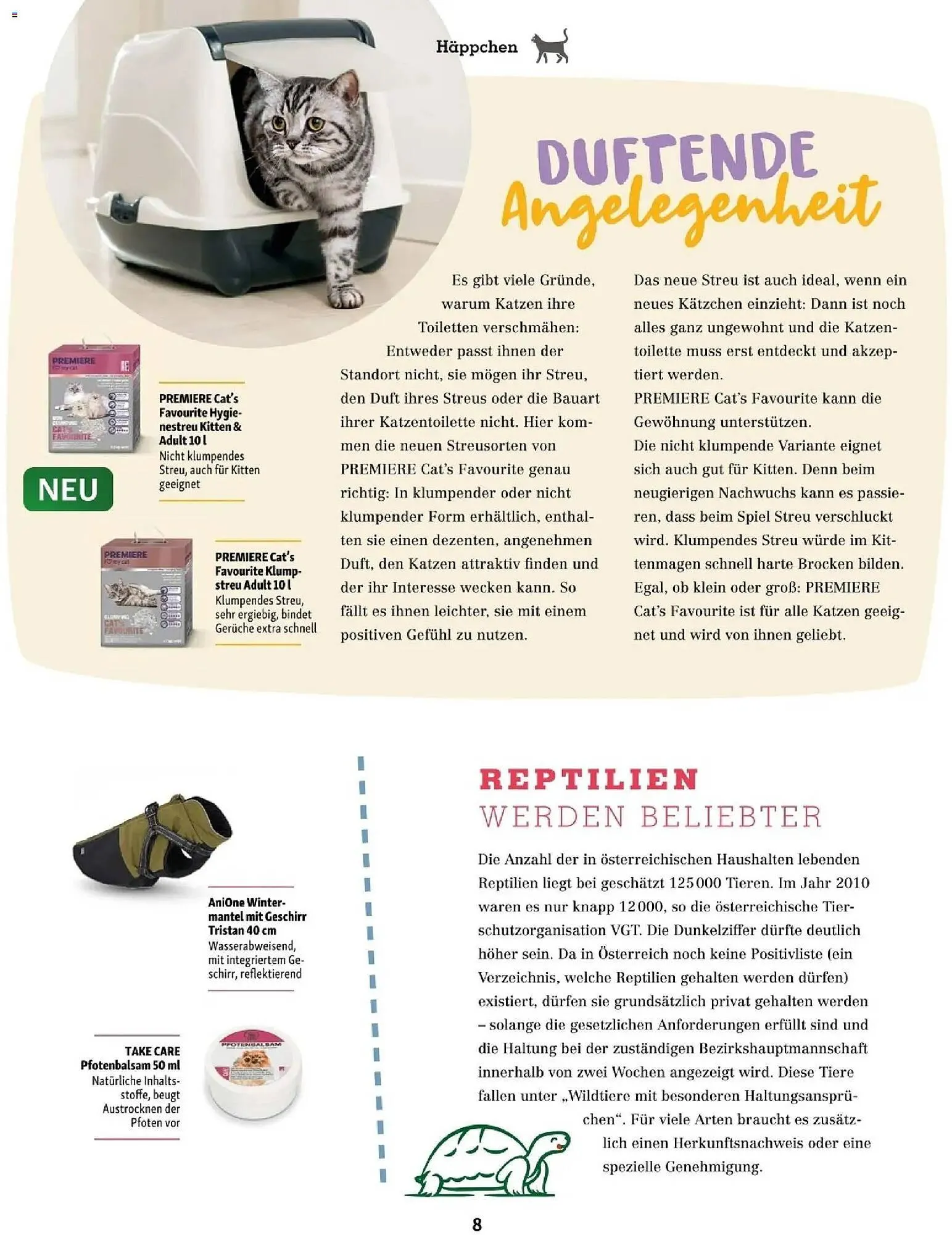 Fressnapf Flugblatt von 1. Jänner bis 28. Februar 2026 - Flugblätt seite 8