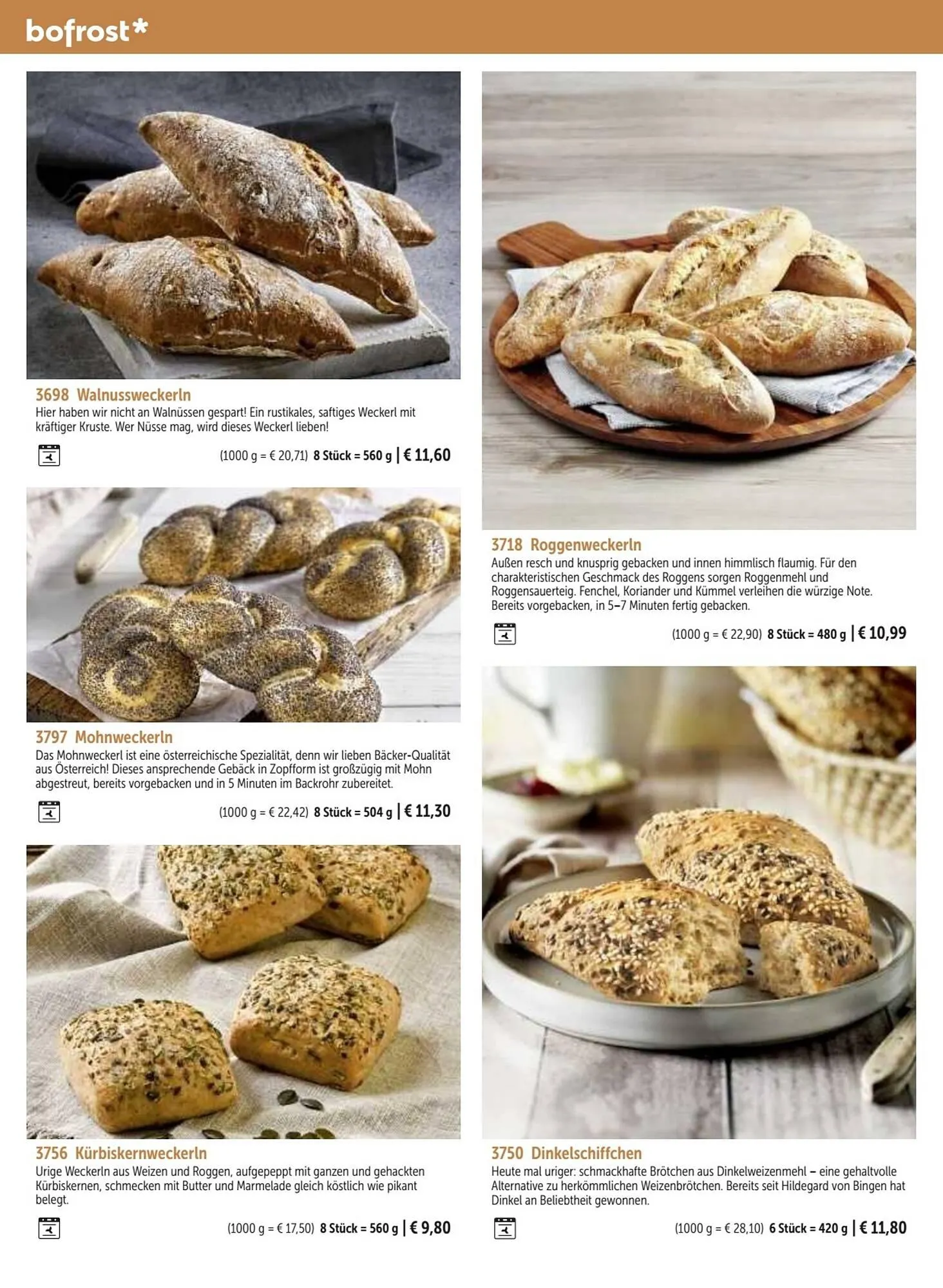 Bofrost Flugblatt von 25. September bis 29. Februar 2024 - Flugblätt seite  132