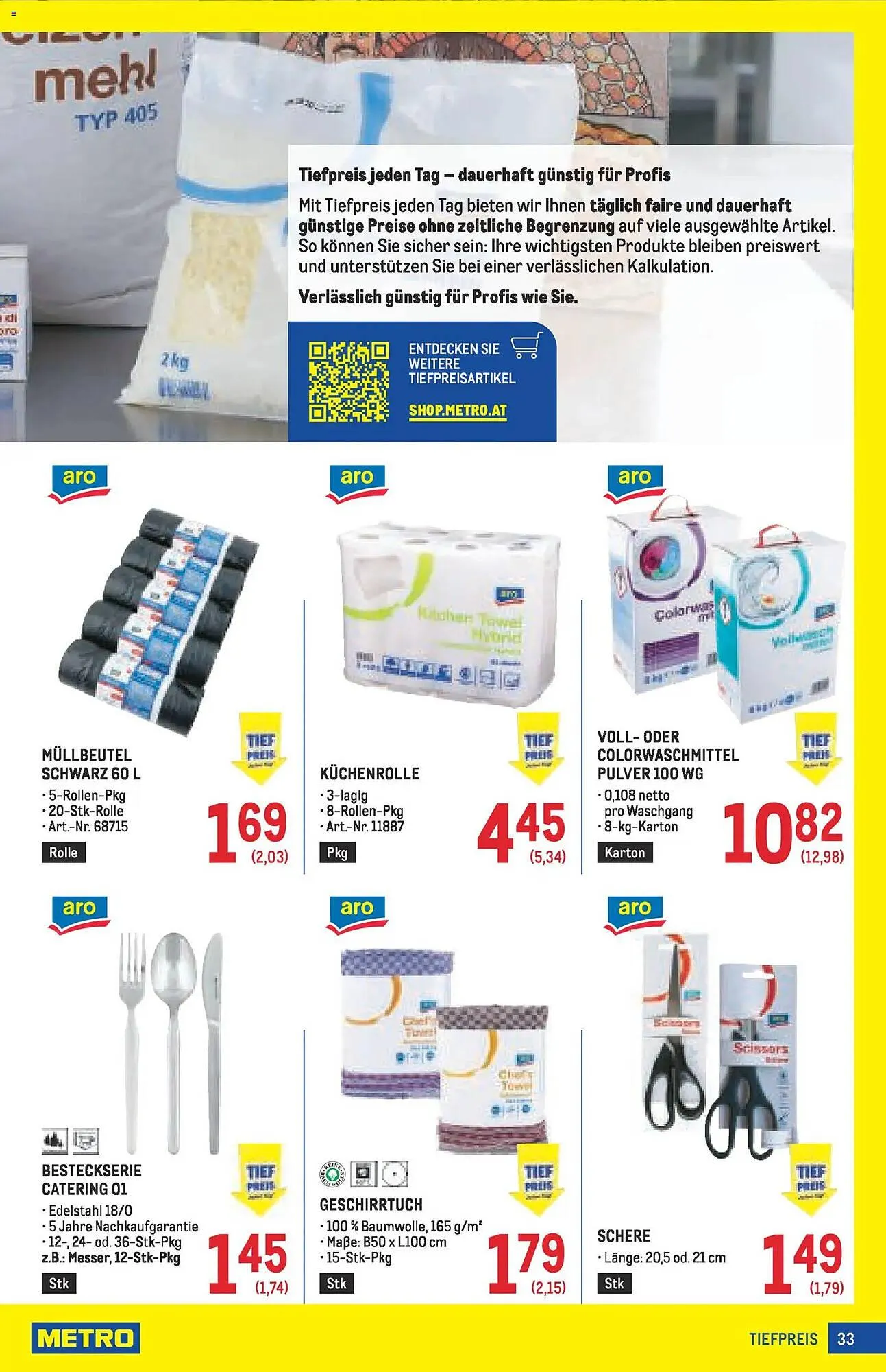 Metro Flugblatt von 19. März bis 1. April 2026 - Flugblätt seite  33