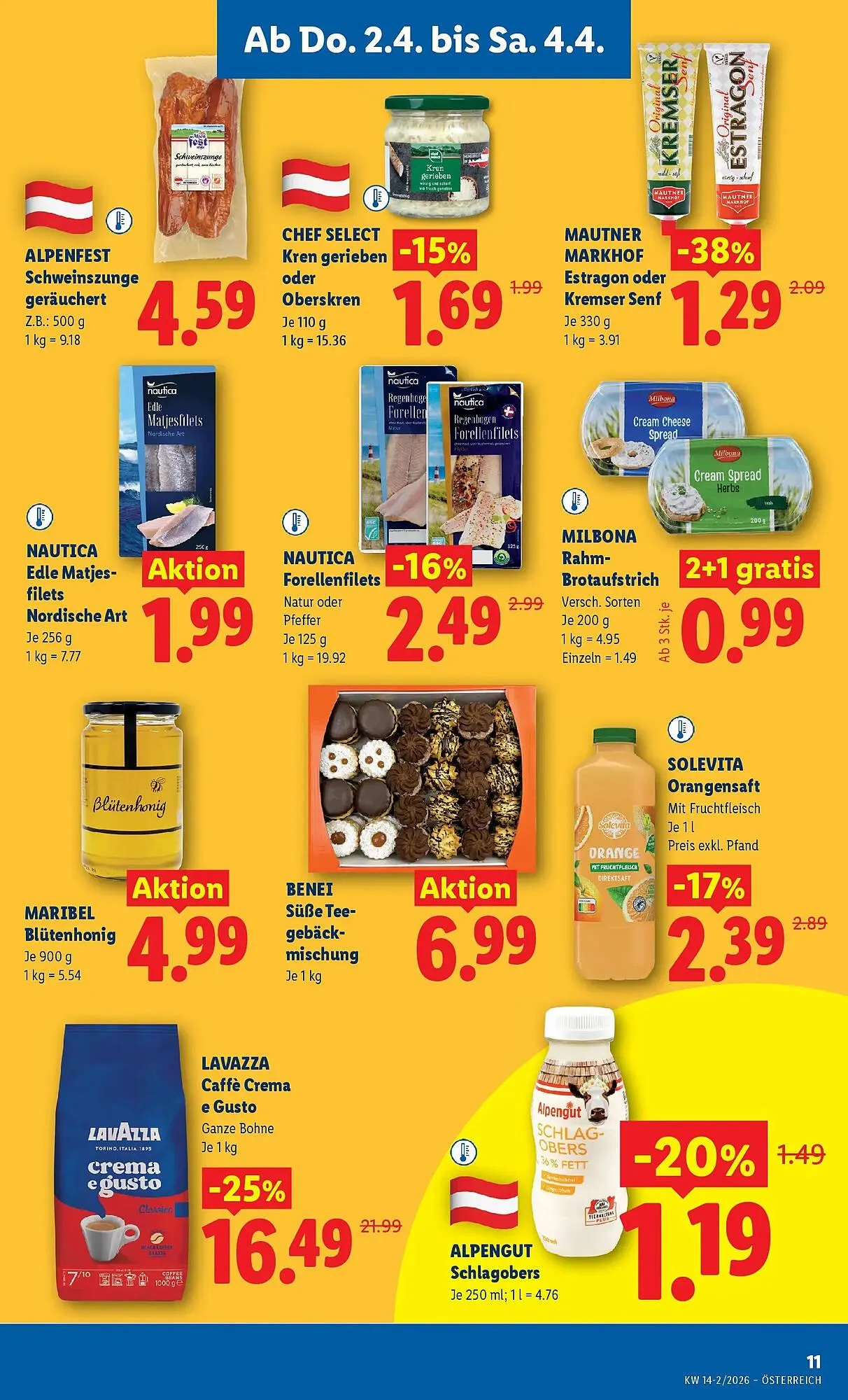 Lidl Flugblatt von 2. April bis 8. April 2026 - Flugblätt seite  13
