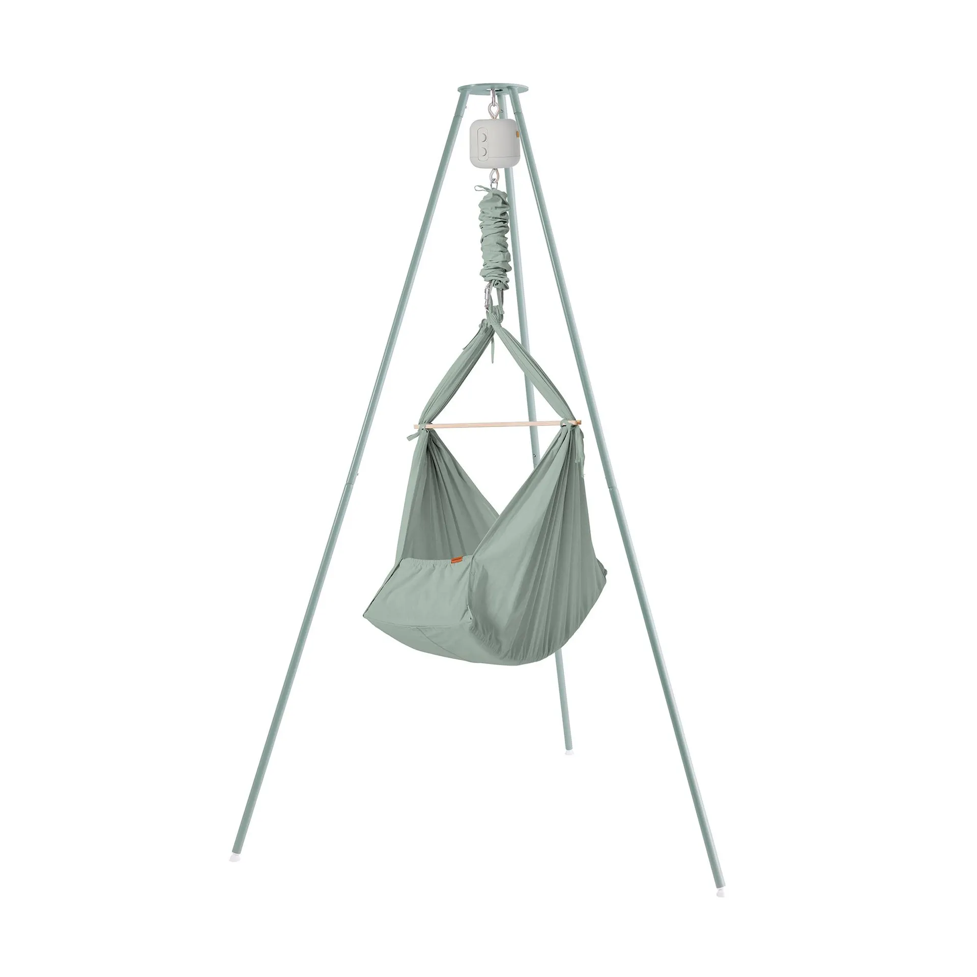 Set Federwiege Basic mit Ständer Basic & Motor Sage Green