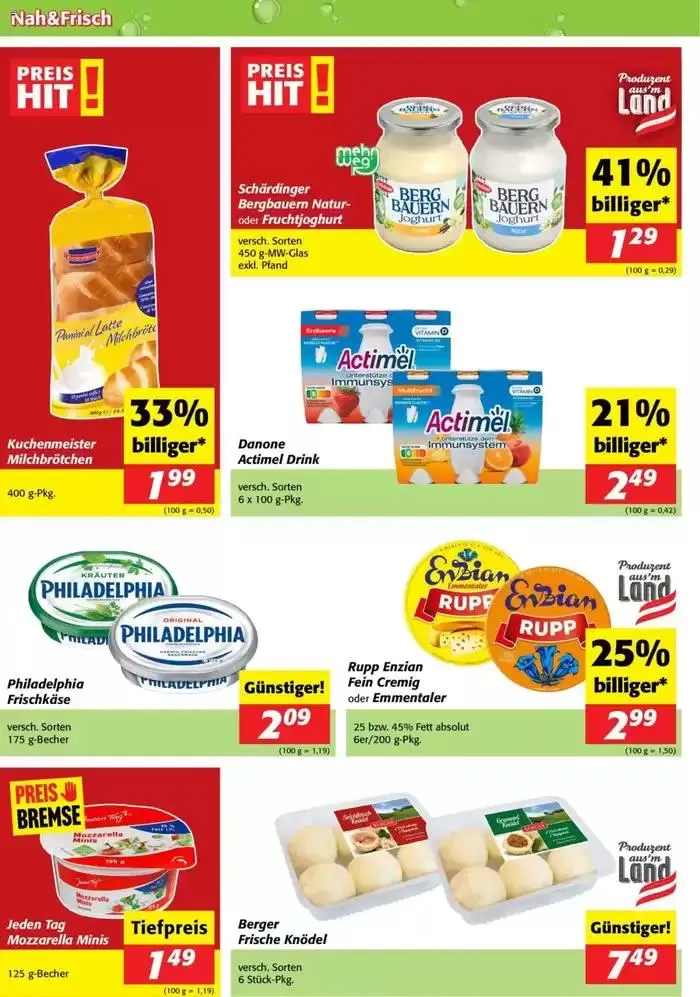 Aktuelle Sonderaktionen von 15. Jänner bis 21. Jänner 2025 - Flugblätt seite 2