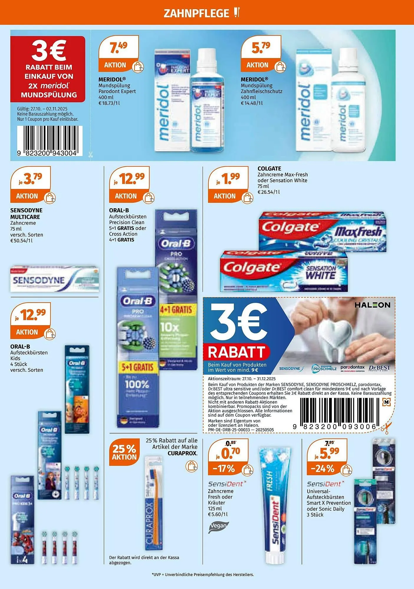 Müller Flugblatt von 27. Oktober bis 2. November 2025 - Flugblätt seite  7