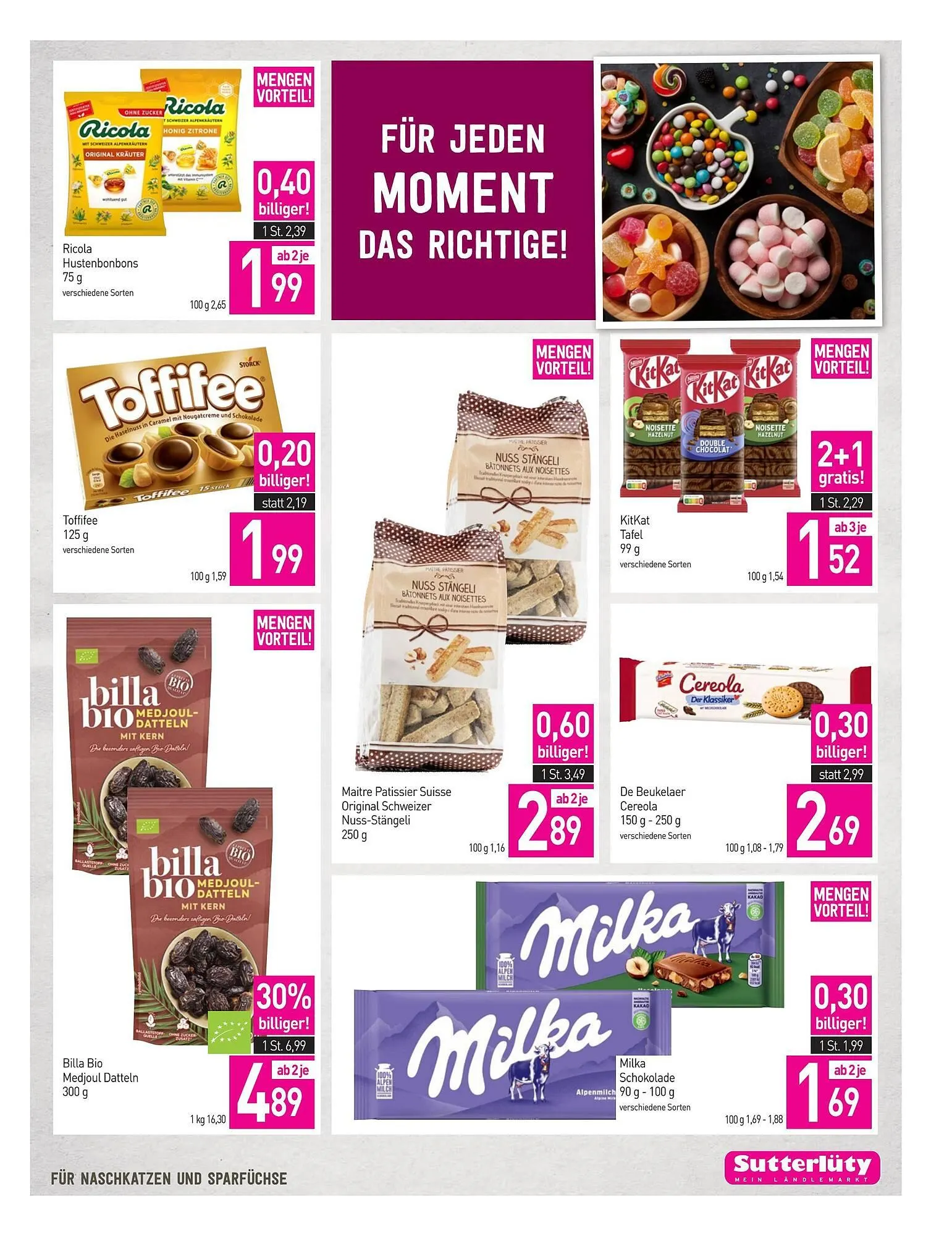 Sutterlüty Flugblatt von 5. März bis 10. März 2026 - Flugblätt seite 19