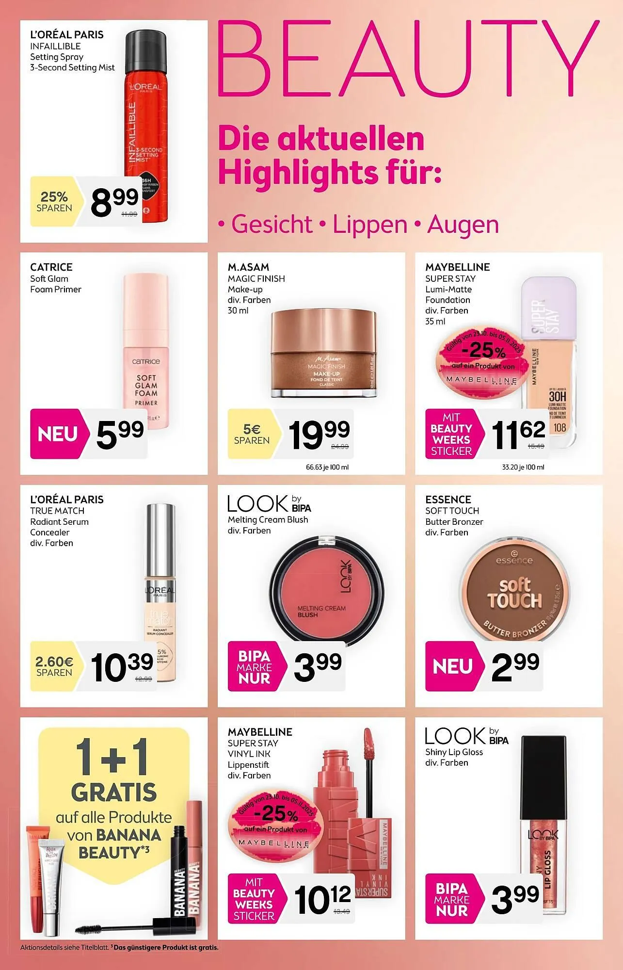 Bipa Flugblatt von 23. Oktober bis 5. November 2025 - Flugblätt seite  2